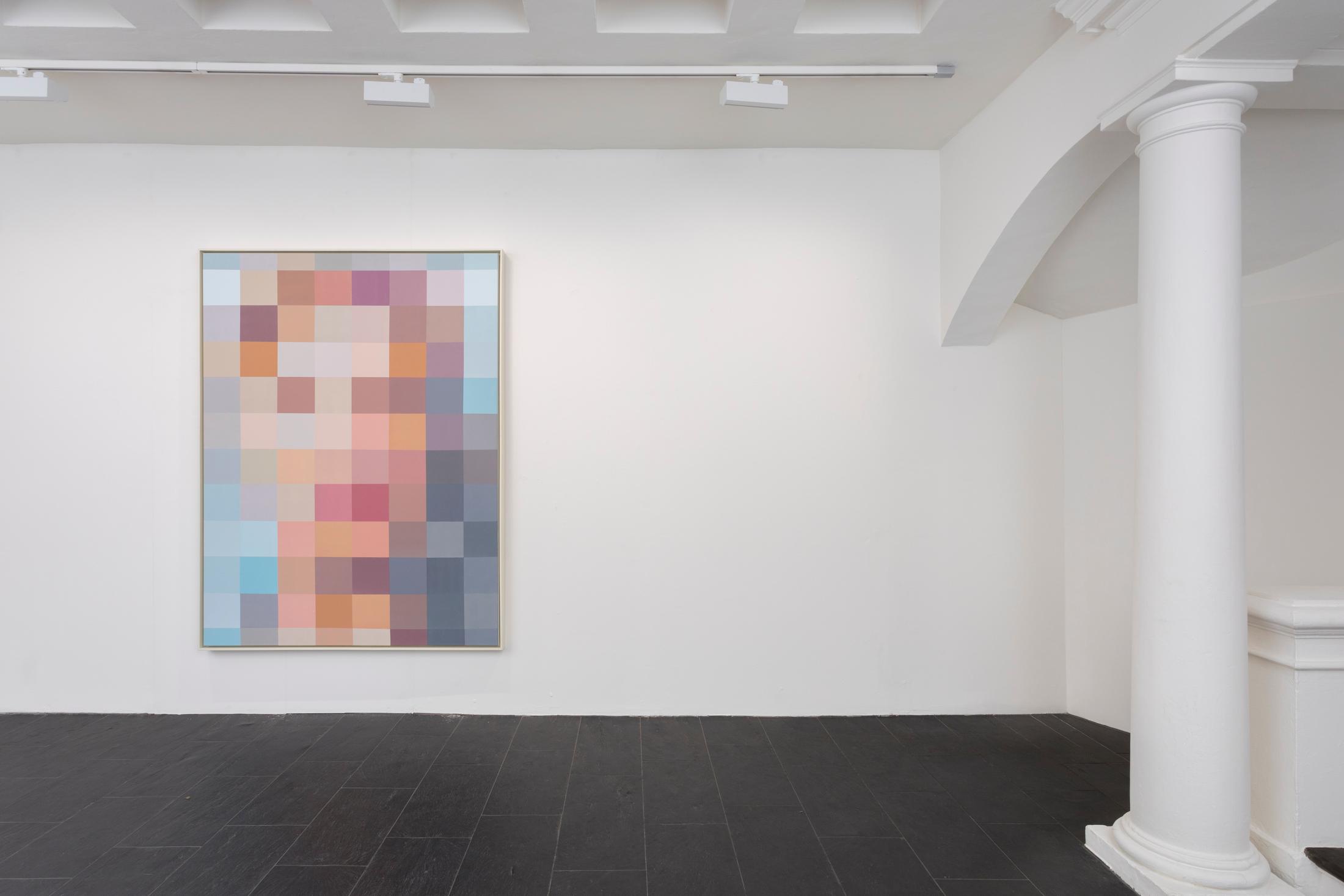 Exhibition View Solo Show Urs Lüthi «LONTANO IL REALE TEMPO UMANO (Hommage to Pier Paolo Pasolini)» at Galerie Urs Meile, Zurich, 2024 / Photo: Oliver Kümmerli / Courtesy: The artist and Galerie Urs Meile