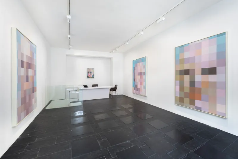 Exhibition View Solo Show Urs Lüthi «LONTANO IL REALE TEMPO UMANO (Hommage to Pier Paolo Pasolini)» at Galerie Urs Meile, Zurich, 2024 / Photo: Oliver Kümmerli / Courtesy: The artist and Galerie Urs Meile