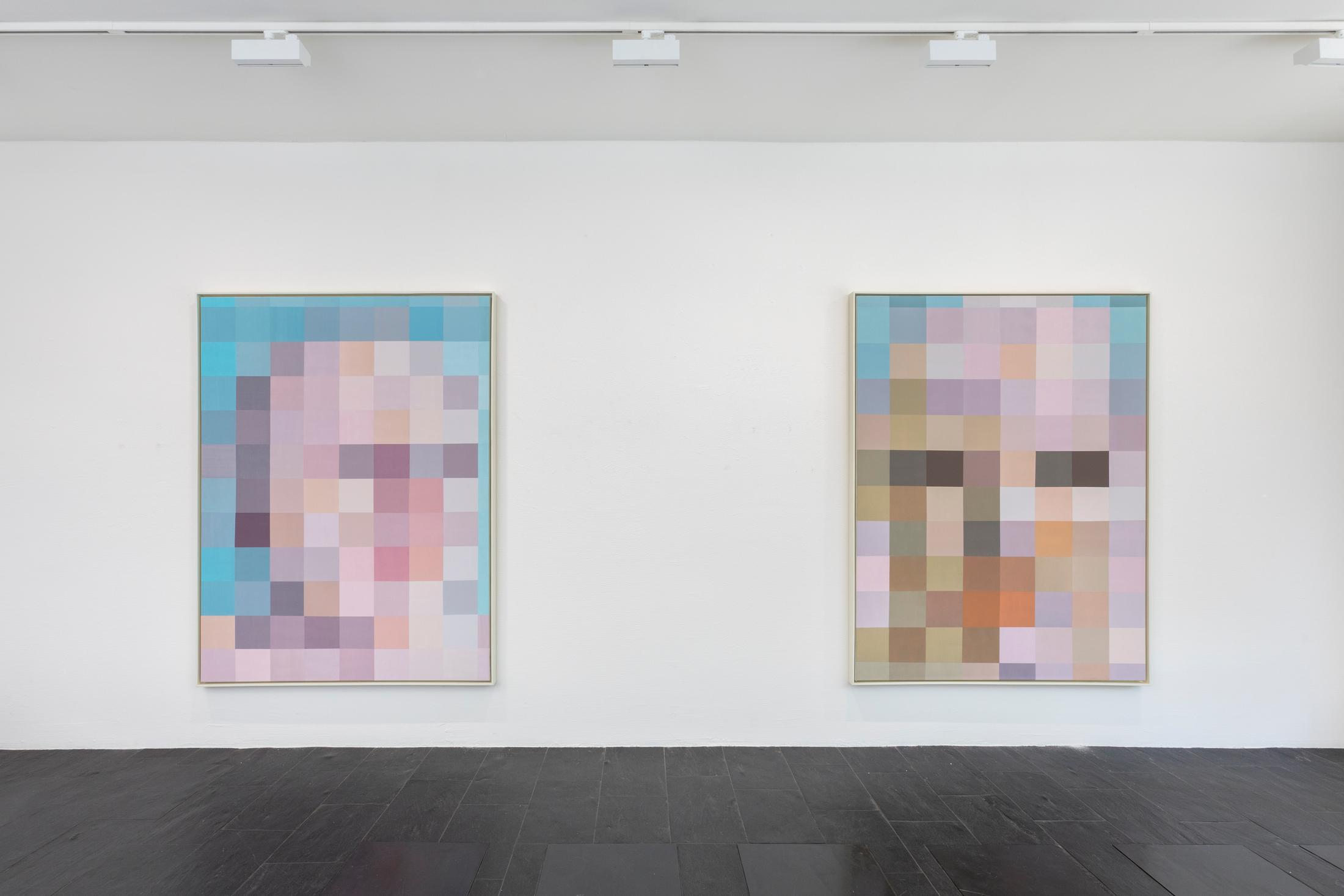 Exhibition View Solo Show Urs Lüthi «LONTANO IL REALE TEMPO UMANO (Hommage to Pier Paolo Pasolini)» at Galerie Urs Meile, Zurich, 2024 / Photo: Oliver Kümmerli / Courtesy: The artist and Galerie Urs Meile