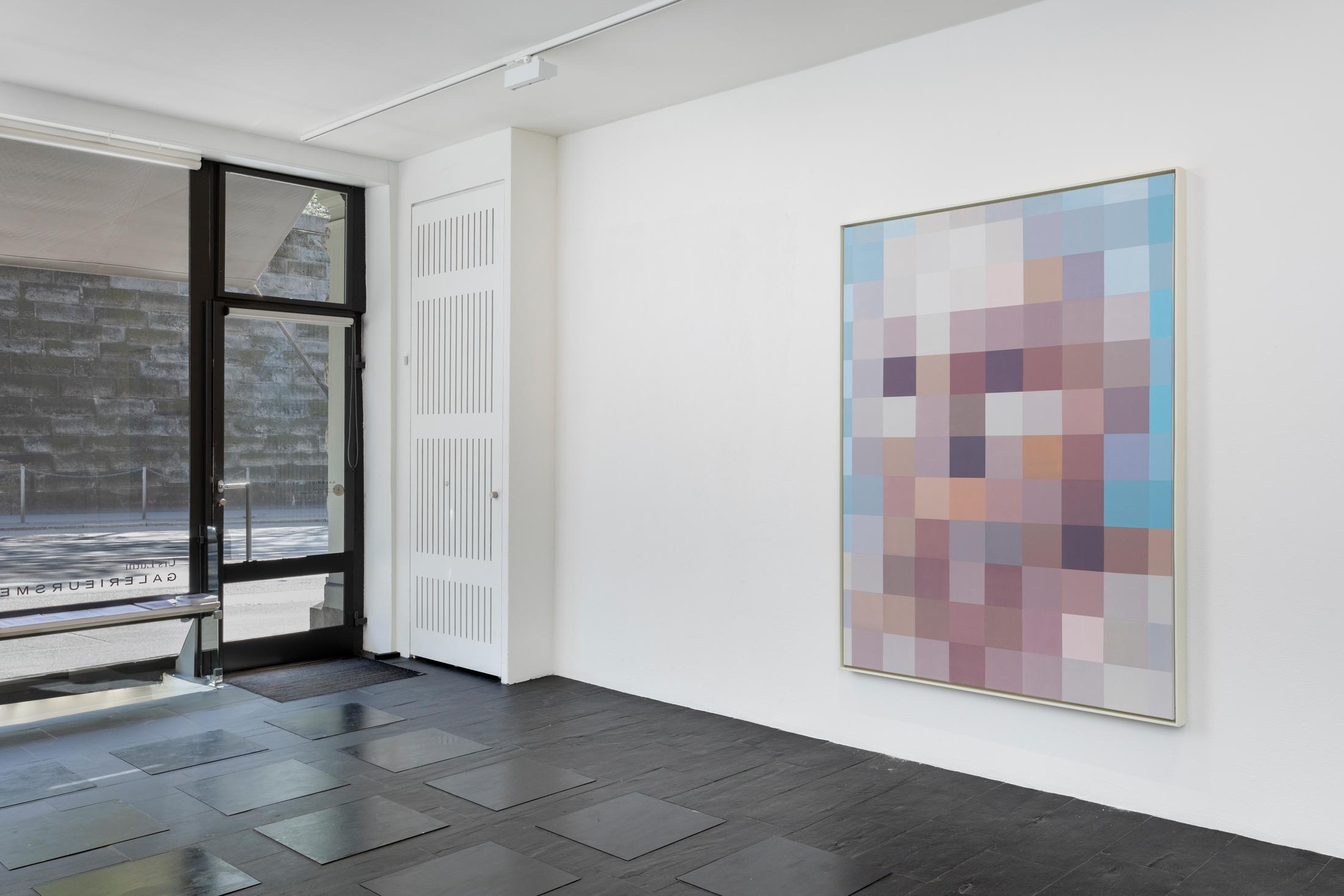 Exhibition View Solo Show Urs Lüthi «LONTANO IL REALE TEMPO UMANO (Hommage to Pier Paolo Pasolini)» at Galerie Urs Meile, Zurich, 2024 / Photo: Oliver Kümmerli / Courtesy: The artist and Galerie Urs Meile