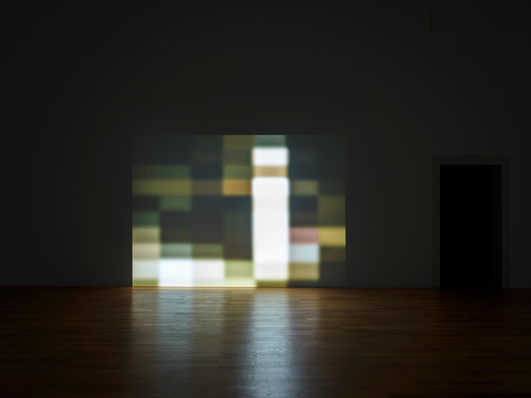 Exhibition View Solo Show Valentina Triet «Of manners, of trips; view on Provider in Spring 1998, 4:3, 17:15» at Kunsthalle Winterthur, Winterthur, 2024-2025 / Photo: Cedric Mussano / Courtesy: the artist and Kunsthalle Winterthur