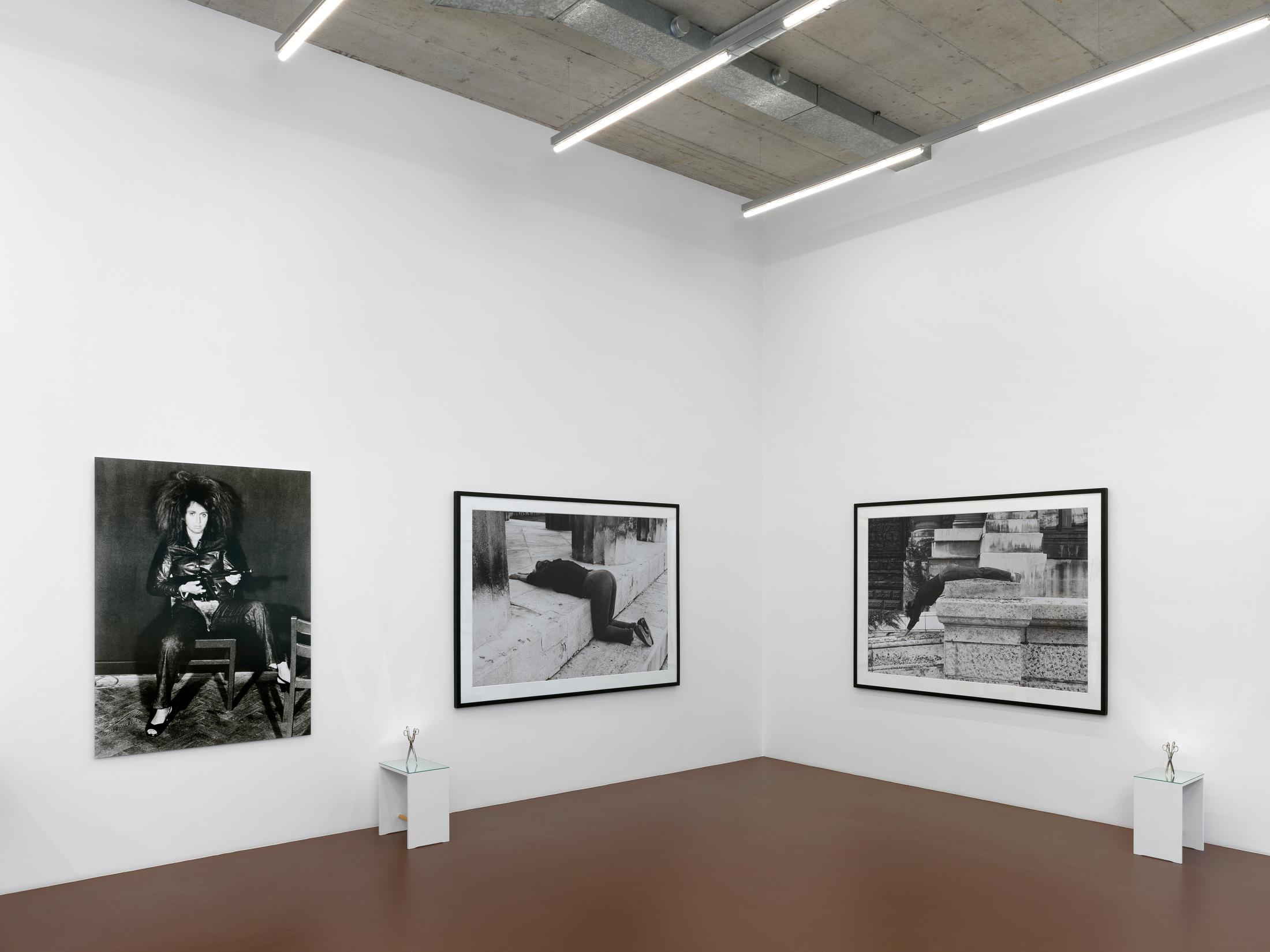 Exhibition View Solo Show VALIE EXPORT at Karma International, 2024 / Photo: Annik Wetter / Courtesy: The artist and Karma International