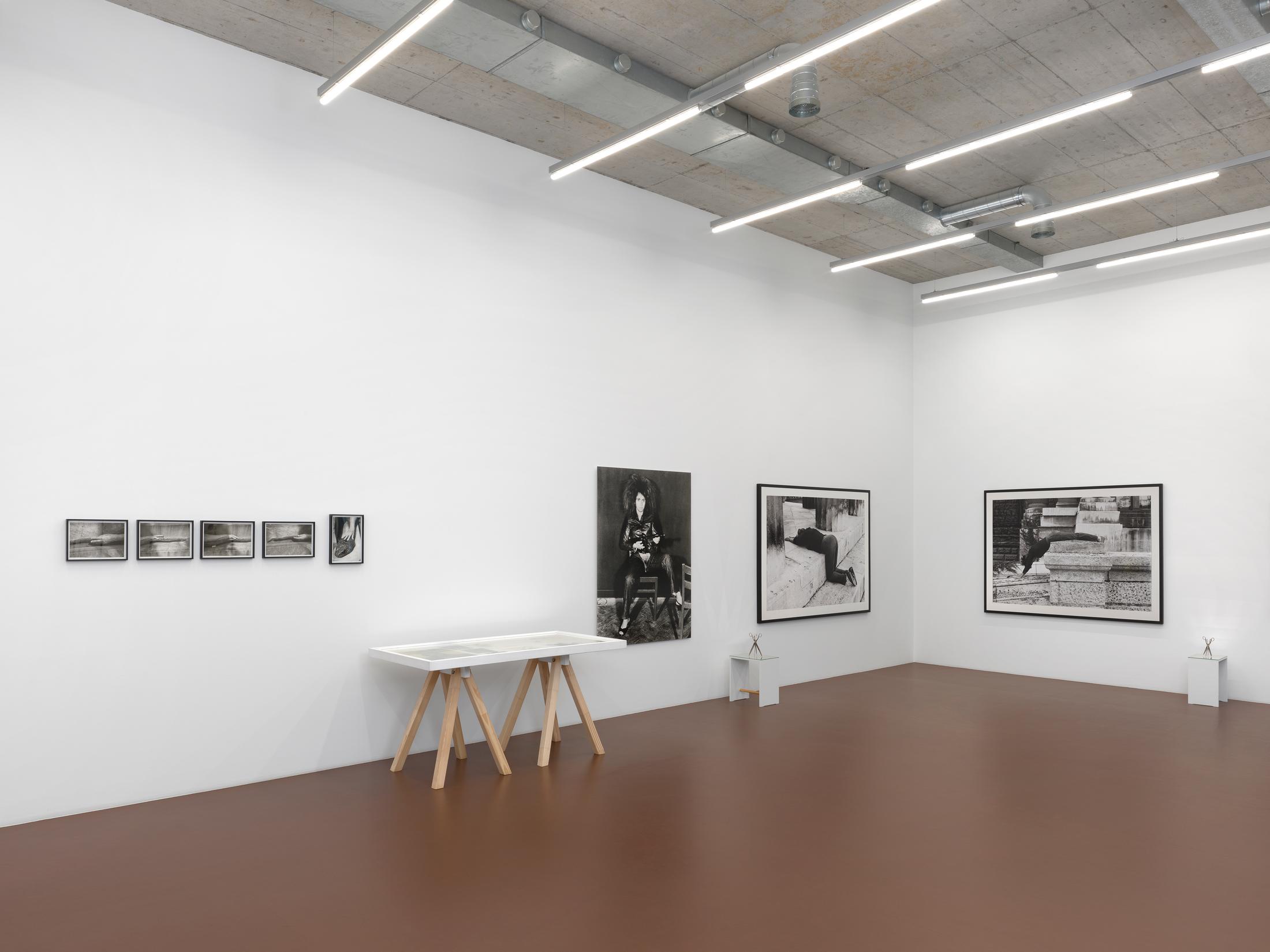 Exhibition View Solo Show VALIE EXPORT at Karma International, 2024 / Photo: Annik Wetter / Courtesy: The artist and Karma International