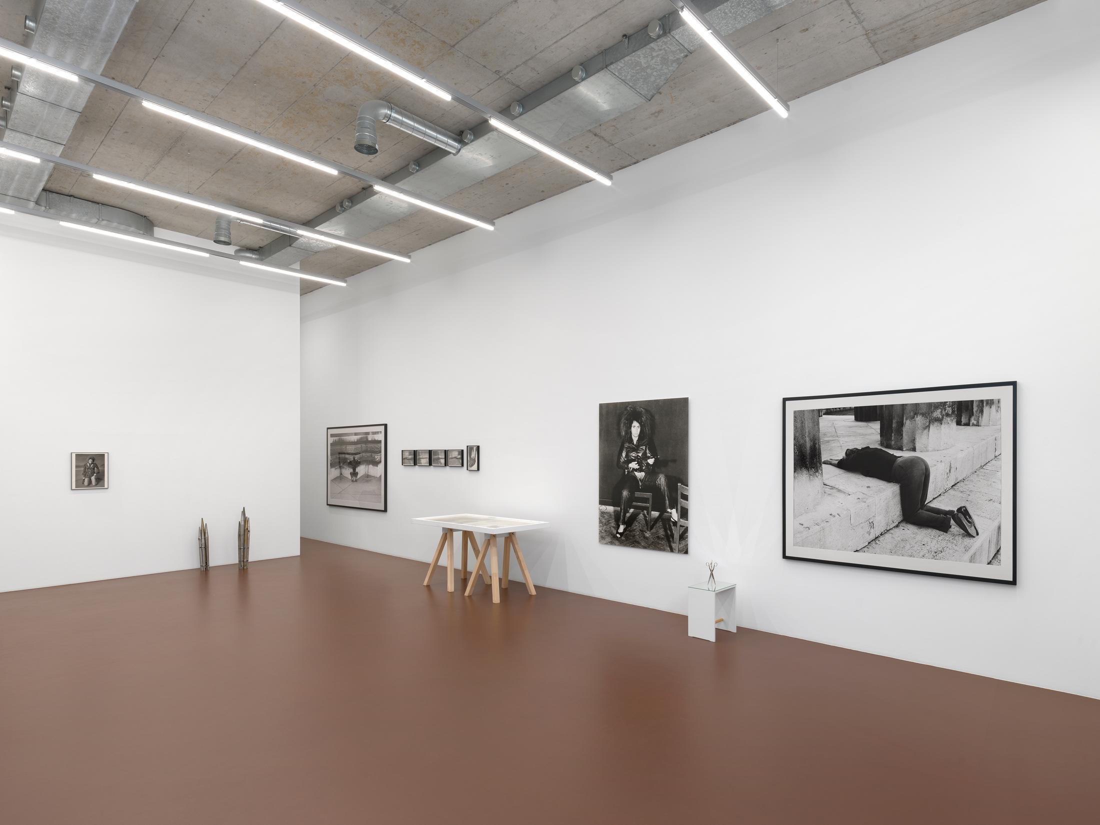 Exhibition View Solo Show VALIE EXPORT at Karma International, 2024 / Photo: Annik Wetter / Courtesy: The artist and Karma International