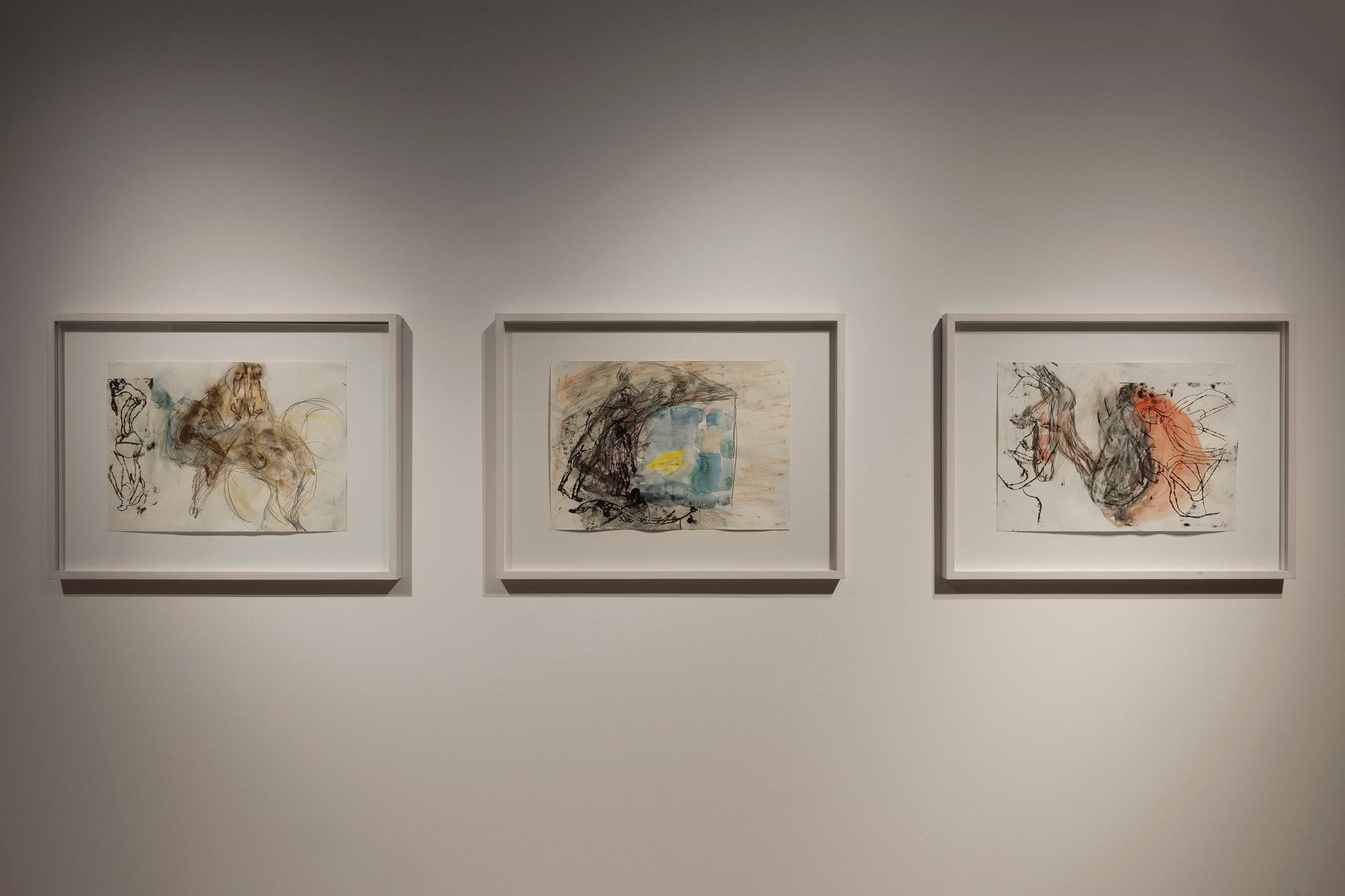 Exhibition View Solo Show Vanessa Disler «Euphoric Recall» at Kunstforum Baloise Park, Basel, 2024 / Photo: Gina Folly / Courtesy: the artist and the Baloise Corporate Collection