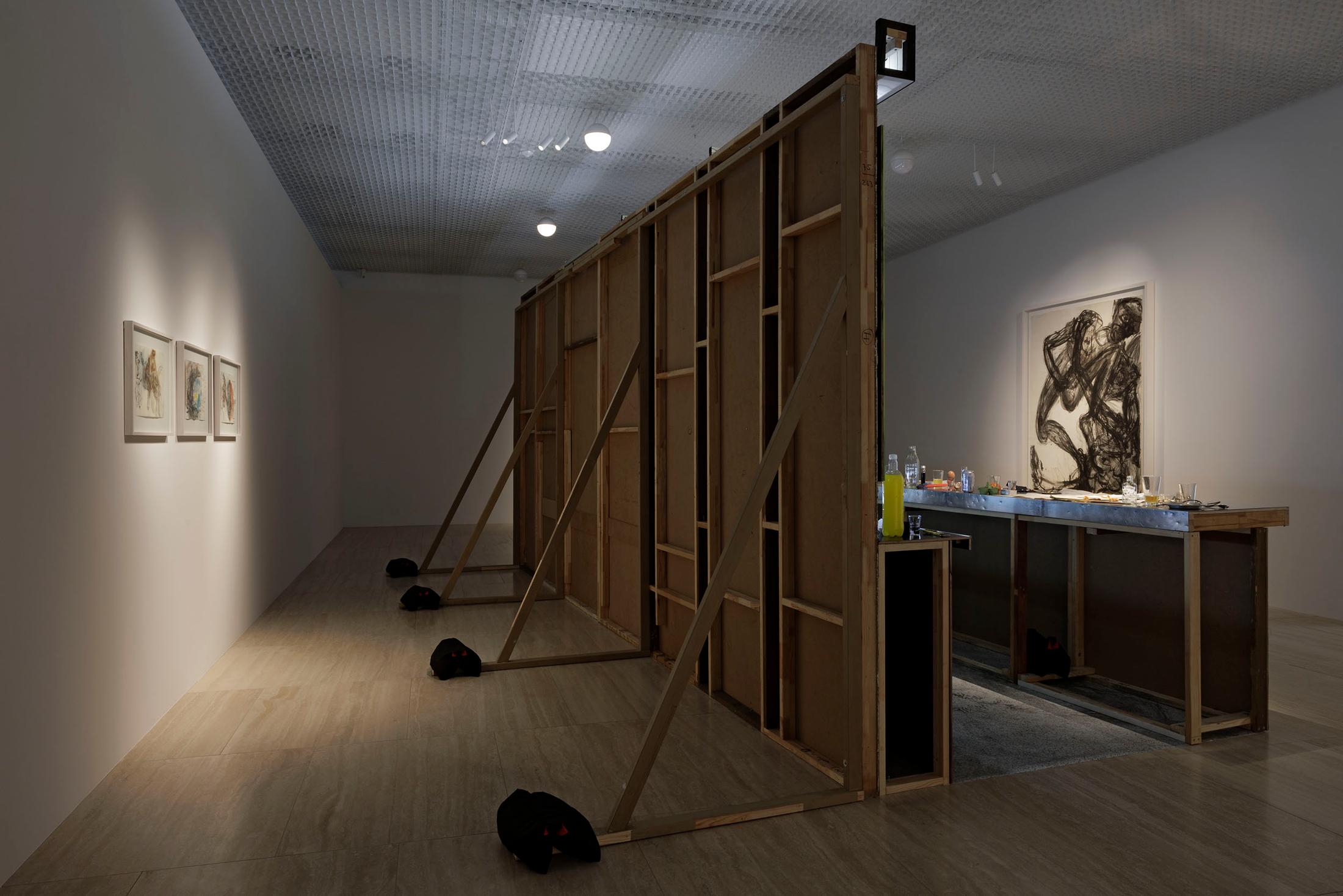 Exhibition View Solo Show Vanessa Disler «Euphoric Recall» at Kunstforum Baloise Park, Basel, 2024 / Photo: Gina Folly / Courtesy: the artist, Damien and the Love Guru and the Baloise Corporate Collection