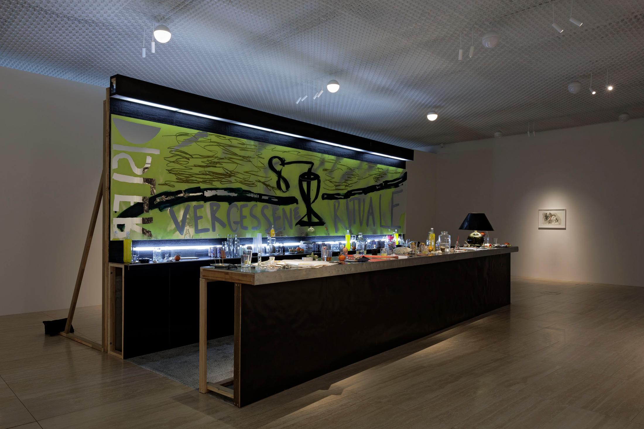 Exhibition View Solo Show Vanessa Disler «Euphoric Recall» at Kunstforum Baloise Park, Basel, 2024 / Photo: Gina Folly / Courtesy: the artist, Damien and the Love Guru and the Baloise Corporate Collection