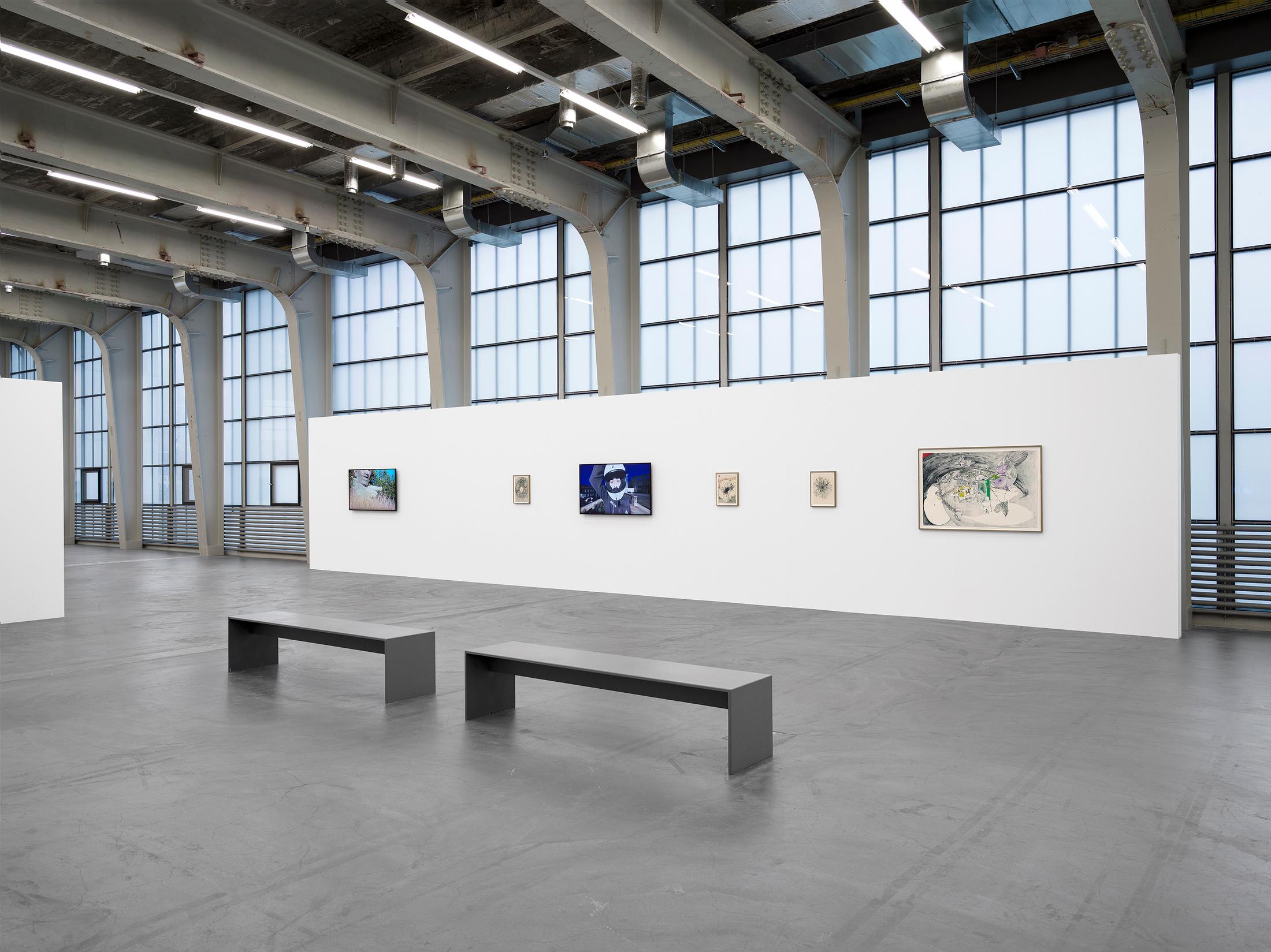 Exhibition View Solo Show Vijay Masharani «Big Casino» at Kunsthalle Zürich, Zurich, 2025 / Photo: Cedric Mussano / Courtesy: the artist and Clima, Milan