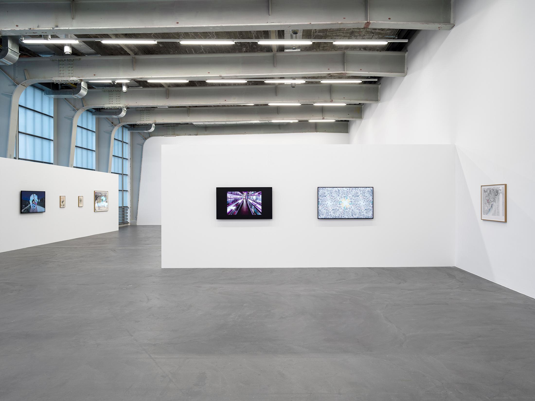 Exhibition View Solo Show Vijay Masharani «Big Casino» at Kunsthalle Zürich, Zurich, 2025 / Photo: Cedric Mussano / Courtesy: the artist and Clima, Milan