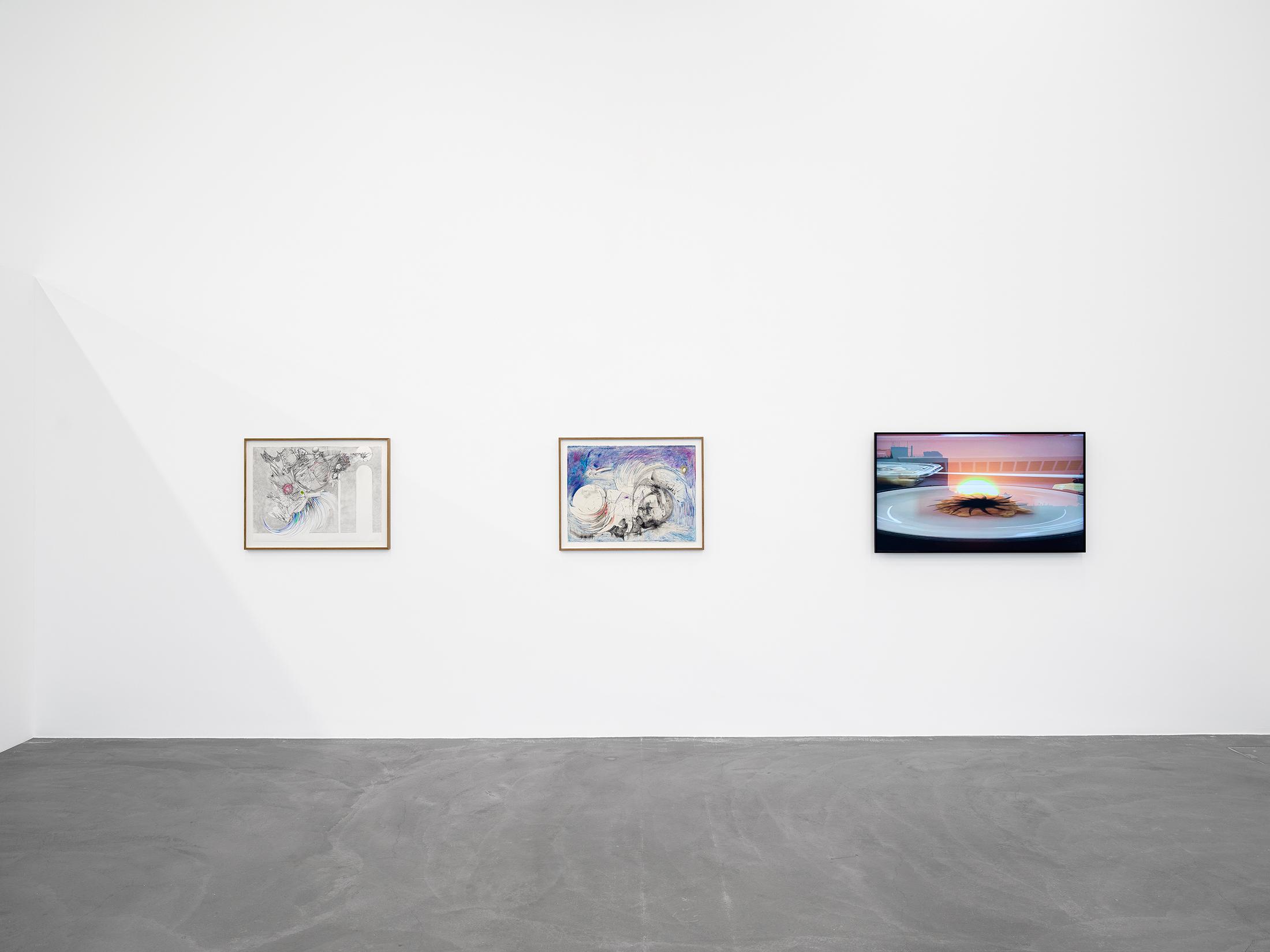 Exhibition View Solo Show Vijay Masharani «Big Casino» at Kunsthalle Zürich, Zurich, 2025 / Photo: Cedric Mussano / Courtesy: the artist and Clima, Milan