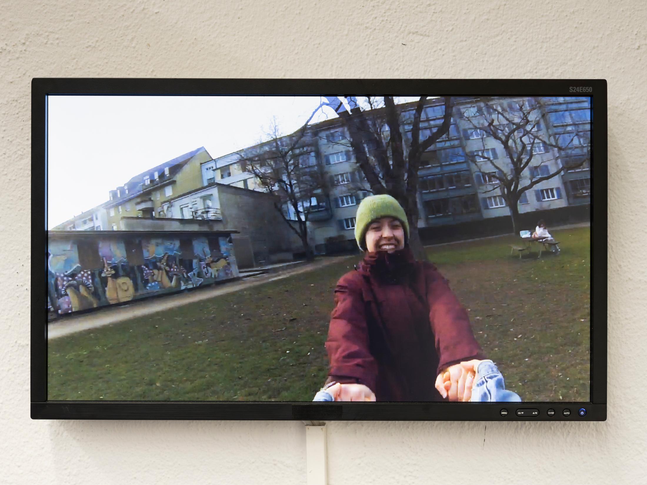 Exhibition View Solo Show Virginie Sistek «Merveilleuse Vue, Toute Ma Joie Sur Un Nuage» at Tunnel Tunnel, Lausanne, 2025 / Photo: Julien Gremaud / Courtesy: the artist and Tunnel Tunnel