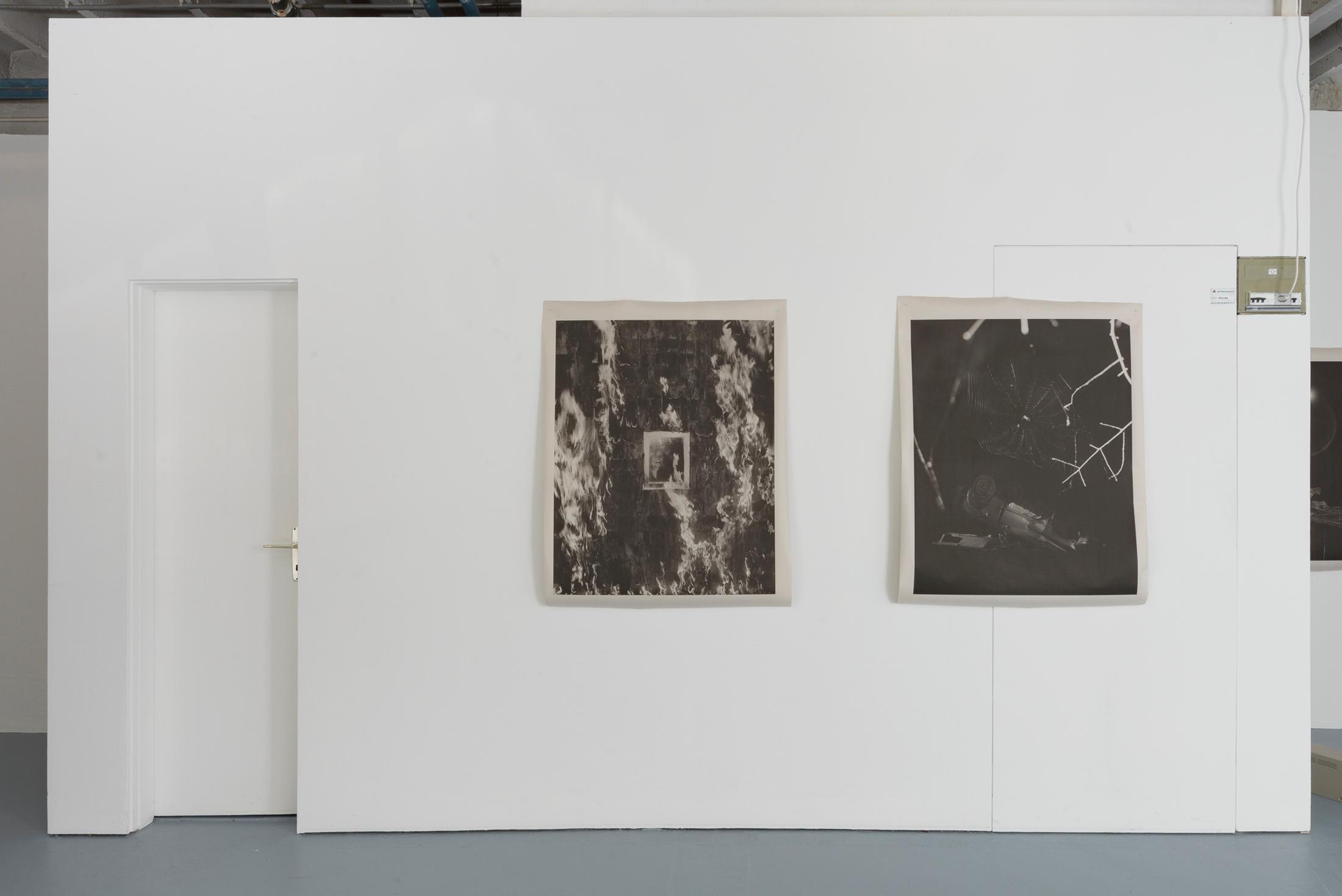 Exhibition View Duo Show Yvan Alvarez and Dylan Hausthor «Upon Onda» at Standard/Deluxe, Lausanne, 2024 / Photo: YAL / Courtesy: the artists and Standard/Deluxe