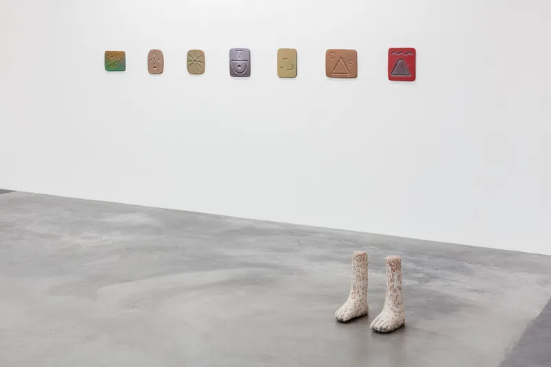 Exhibition View Solo Show Zora Berweger «GRETTING THE UNSEEN» at Kunsthalle Kunstmuseum Appenzell, Appenzell, 2023-2024 / Photo: Stefan Rohner / Courtesy: the artist and Kunstmuseum Kunsthalle Appenzell