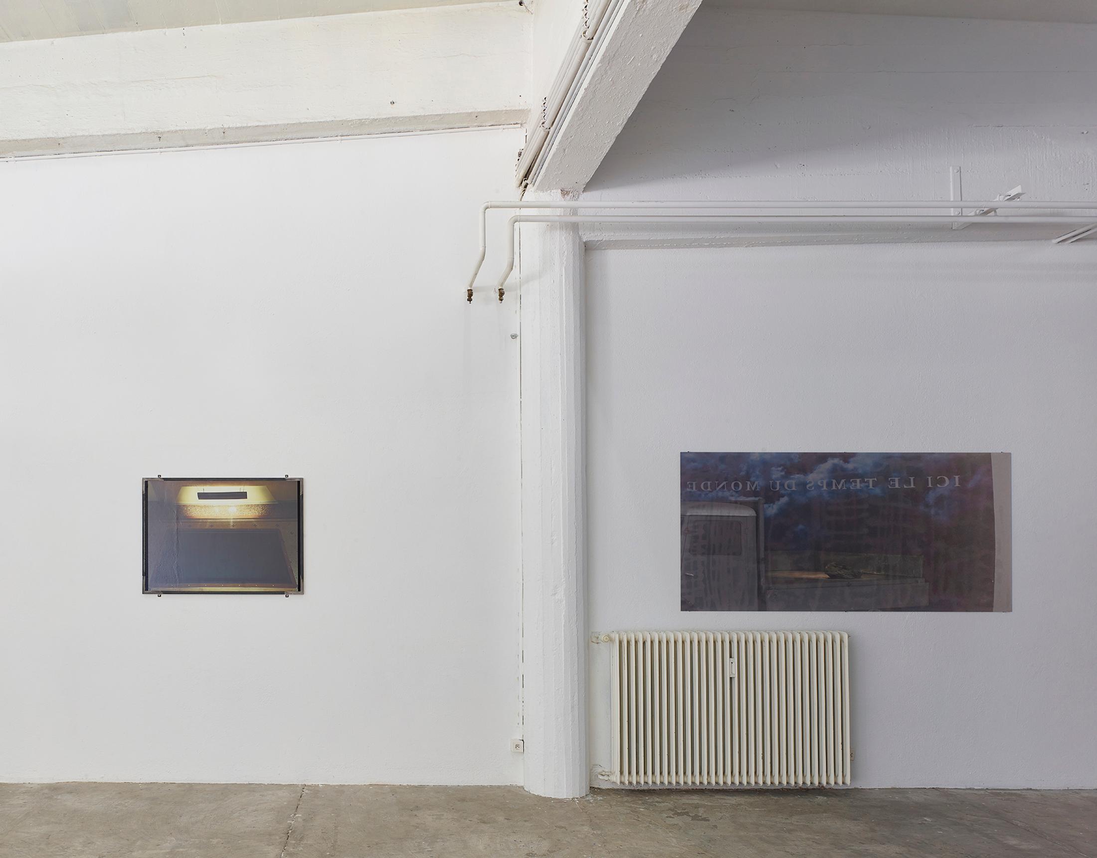 Exhibition View Bernard Bazile Solo Show «Ici le temps du monde fini commence» at Circuit - Centre d'art contemporain, Lausanne, 2022 / Photo: David Gagnebin-de Bons / Courtesy: the artist and Circuit