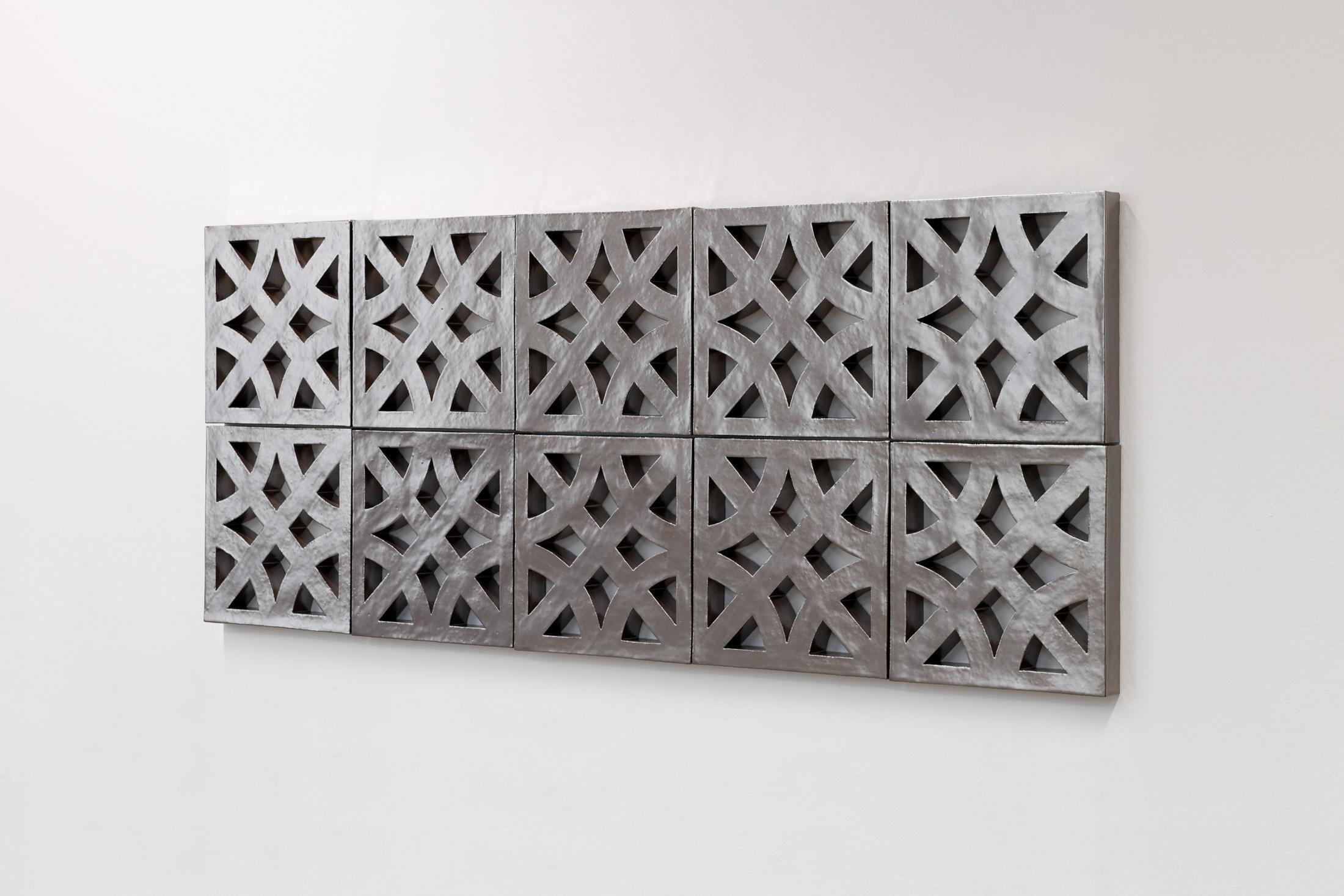 Exhibition View Bettina Pousttchi "Protection" at Lokremise St.Gallen 2018 / Photo: Sebastian Stadler