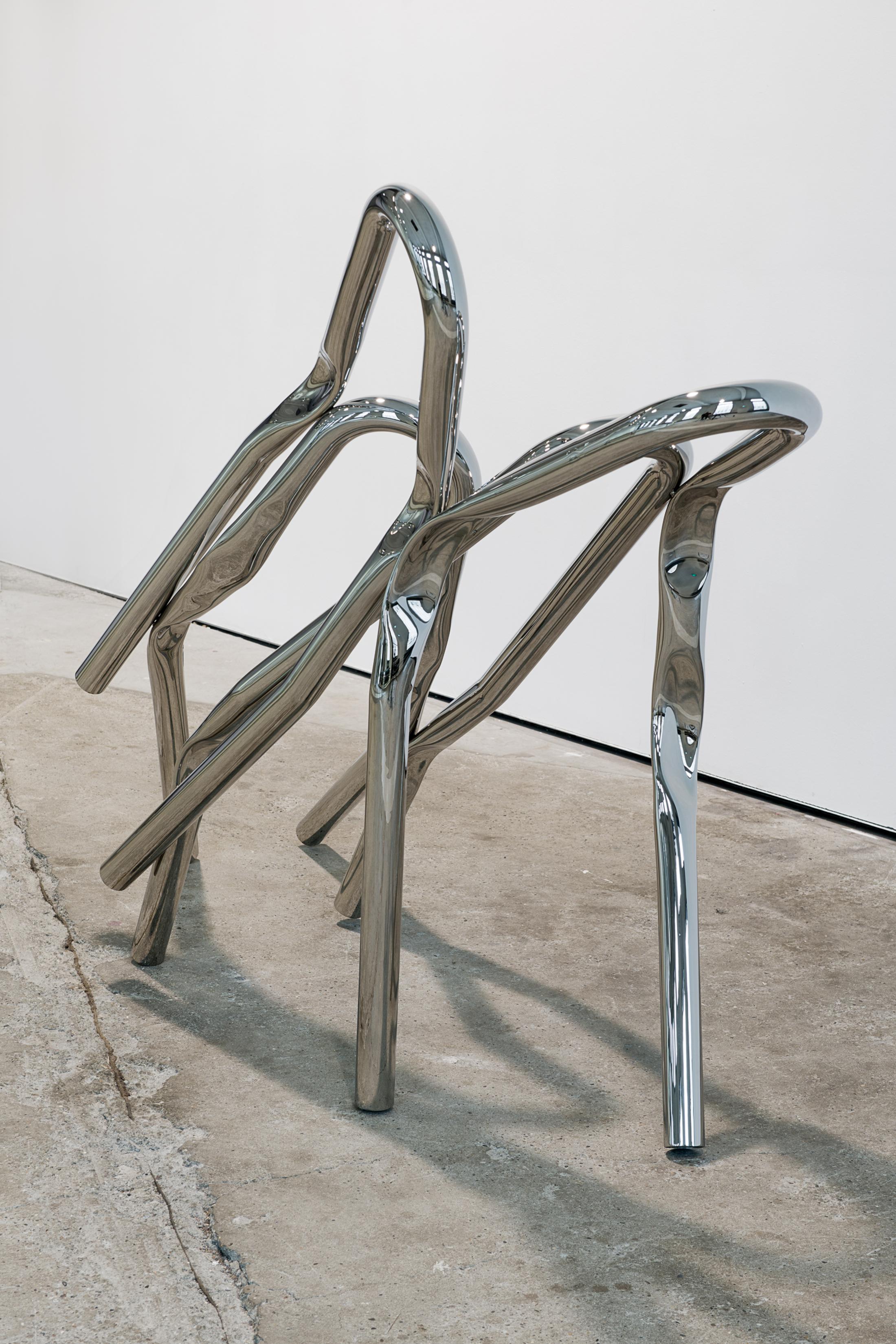 Exhibition View Bettina Pousttchi "Protection" at Lokremise St.Gallen 2018 / Photo: Sebastian Stadler