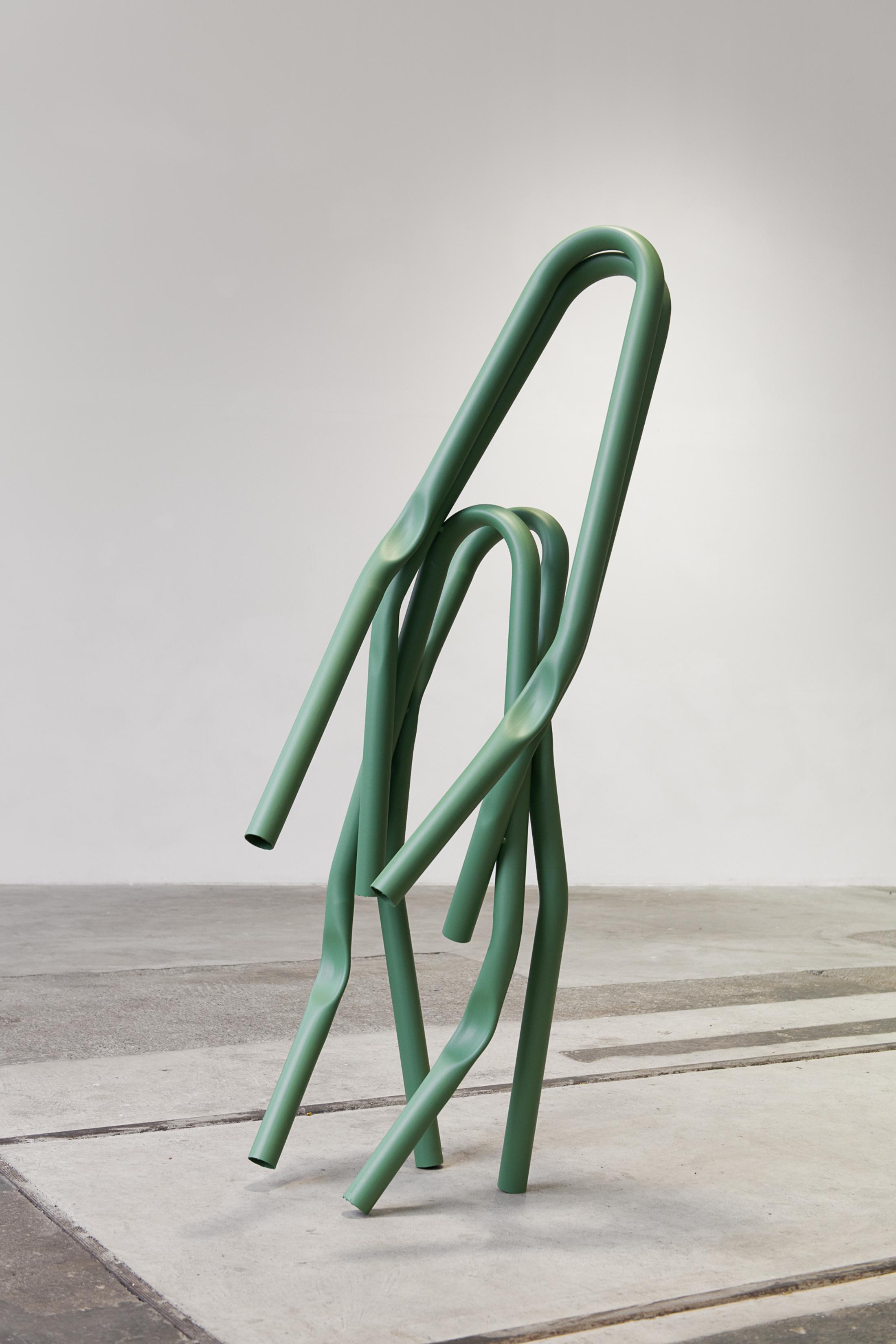 Exhibition View Bettina Pousttchi "Protection" at Lokremise St.Gallen 2018 / Photo: Sebastian Stadler