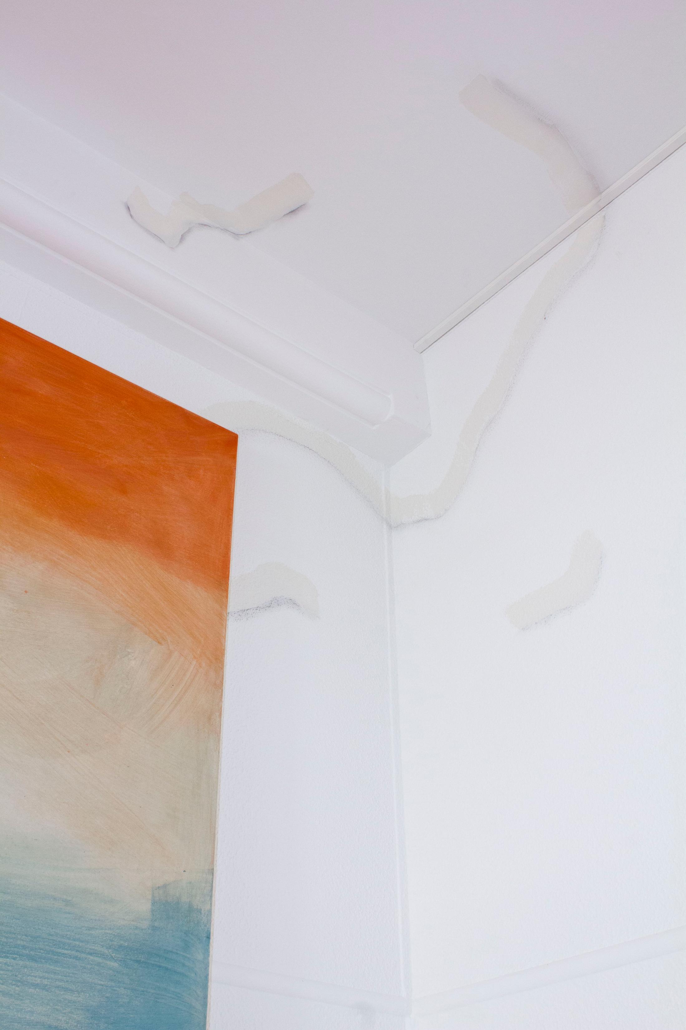 Exhibition View Group Show «BIENNEOPHONE; view on Marcel Freymond, Community, 2021, (detail)» at Krone Couronne, Biel/Bienne, 2021 / Courtesy: the artist and Krone Couronne