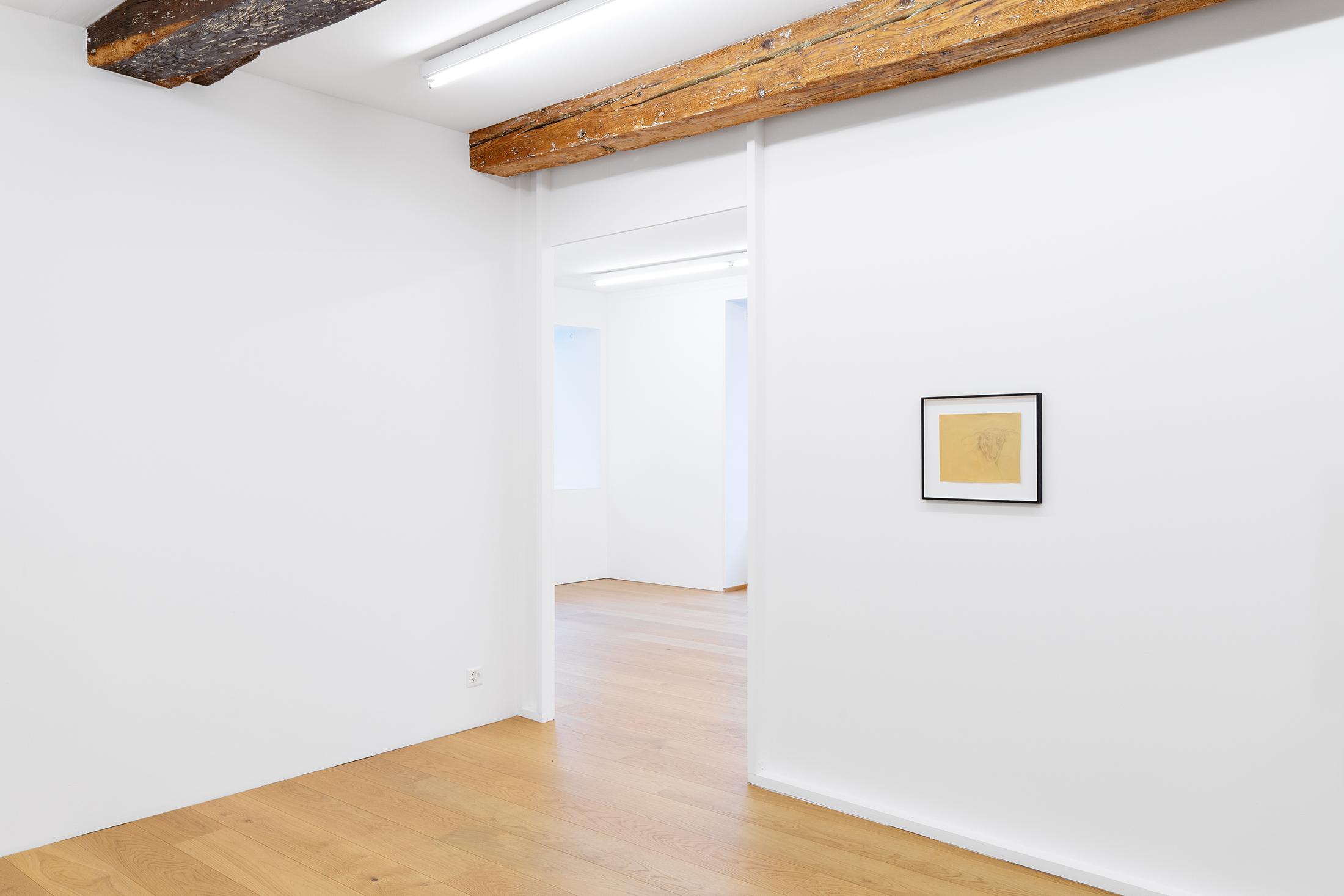 Exhibition View Birgit Megerle and Robert Müller Joint Exhibition «Enfanterie» at Kirchgasse, Steckborn, 2020 / Courtesy: the artists and Kirchgasse