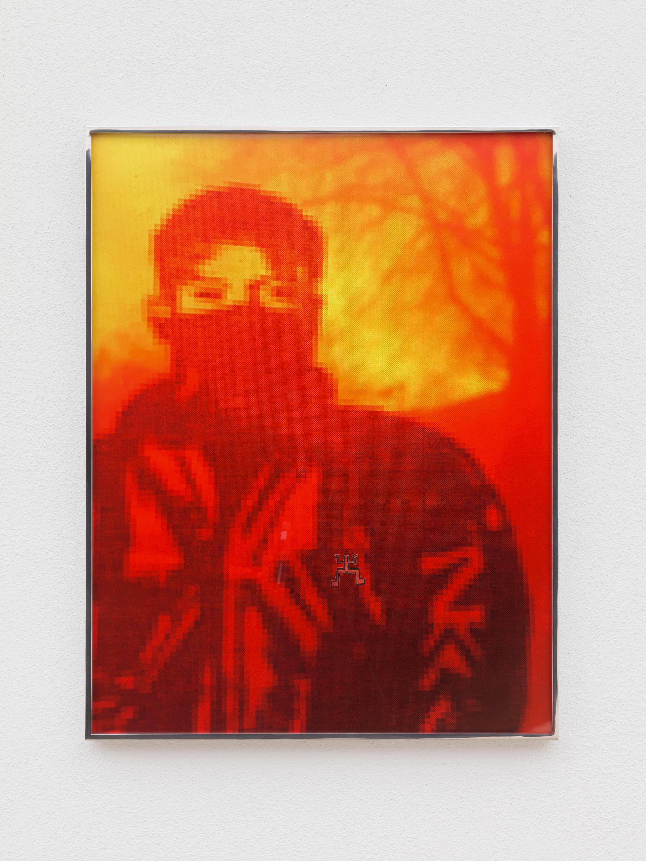 Exhibition View Bonnie Camplin «EPIC TIME – The Pixelated Man, 2018» at Kunsthaus Glarus / Photo: Gunnar Meier / Courtesy: the artist and Kunsthaus Glarus