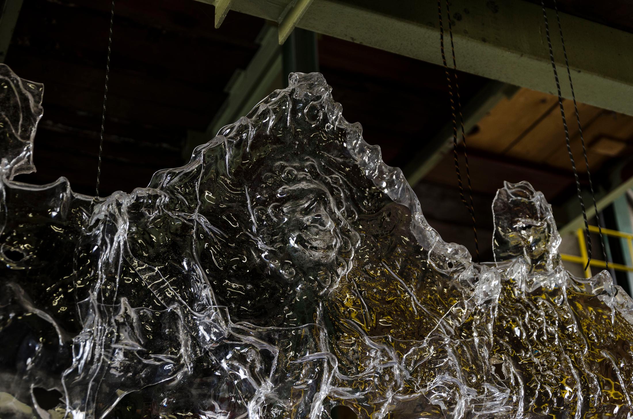 Exhibition View Groupshow «Boring Twenties; view on Jürgen Baumann, Portal, 2020 (detail)» at Hrüze Gegi, Winterthur, 2020 / Photo: Hrüze Gegi / Courtesy: the artists and Hrüze Gegi