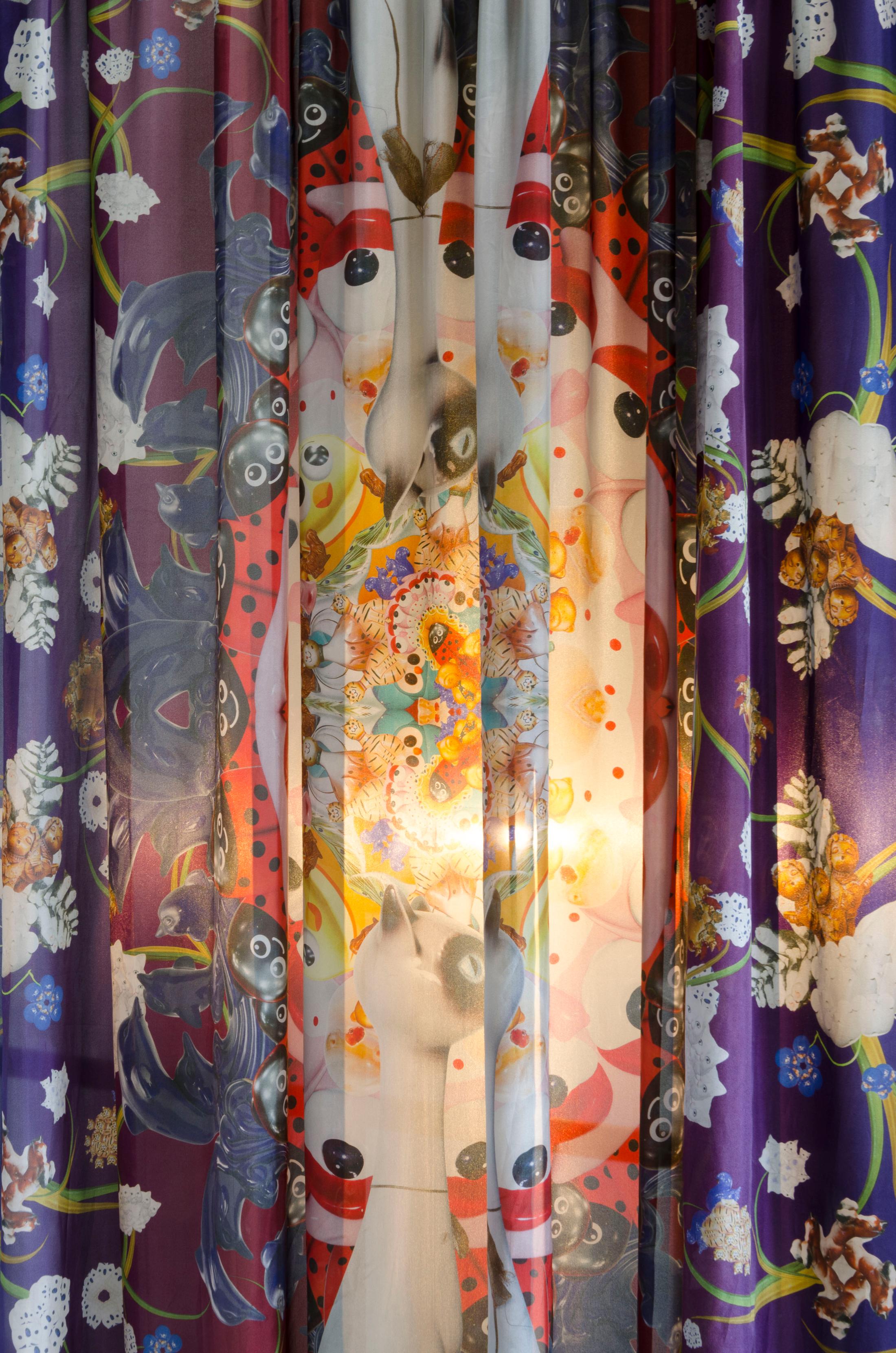 Exhibition View Groupshow «Boring Twenties; view on Magdalena Baranya, Untitled, 2020 (detail)» at Hrüze Gegi, Winterthur, 2020 / Photo: Hrüze Gegi / Courtesy: the artists and Hrüze Gegi