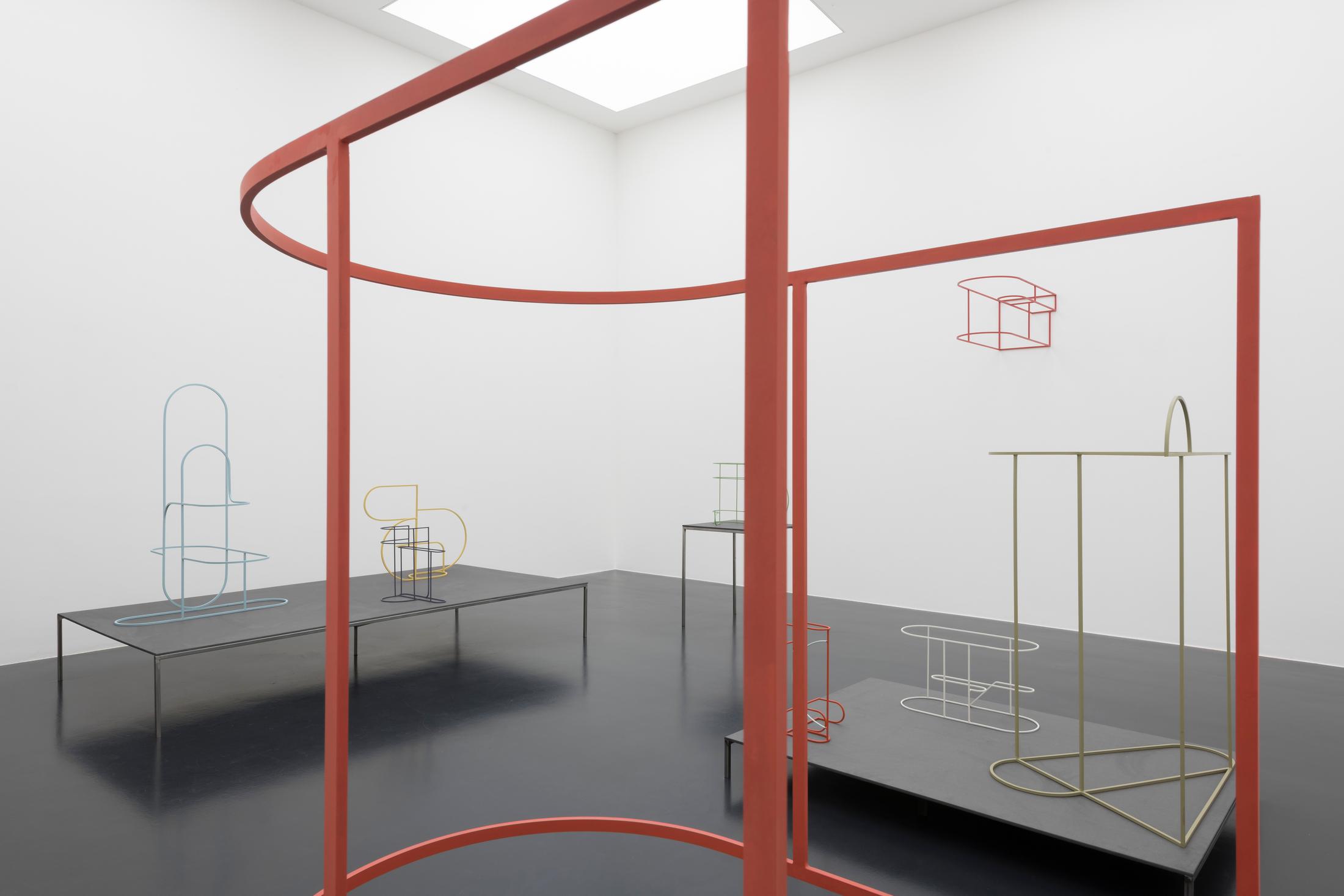 Exhibition View Boris Rebetez «Sentence at von Bartha, S-chanf, 2018 / Photo: Ben Koechlin / Courtesy: von Bartha