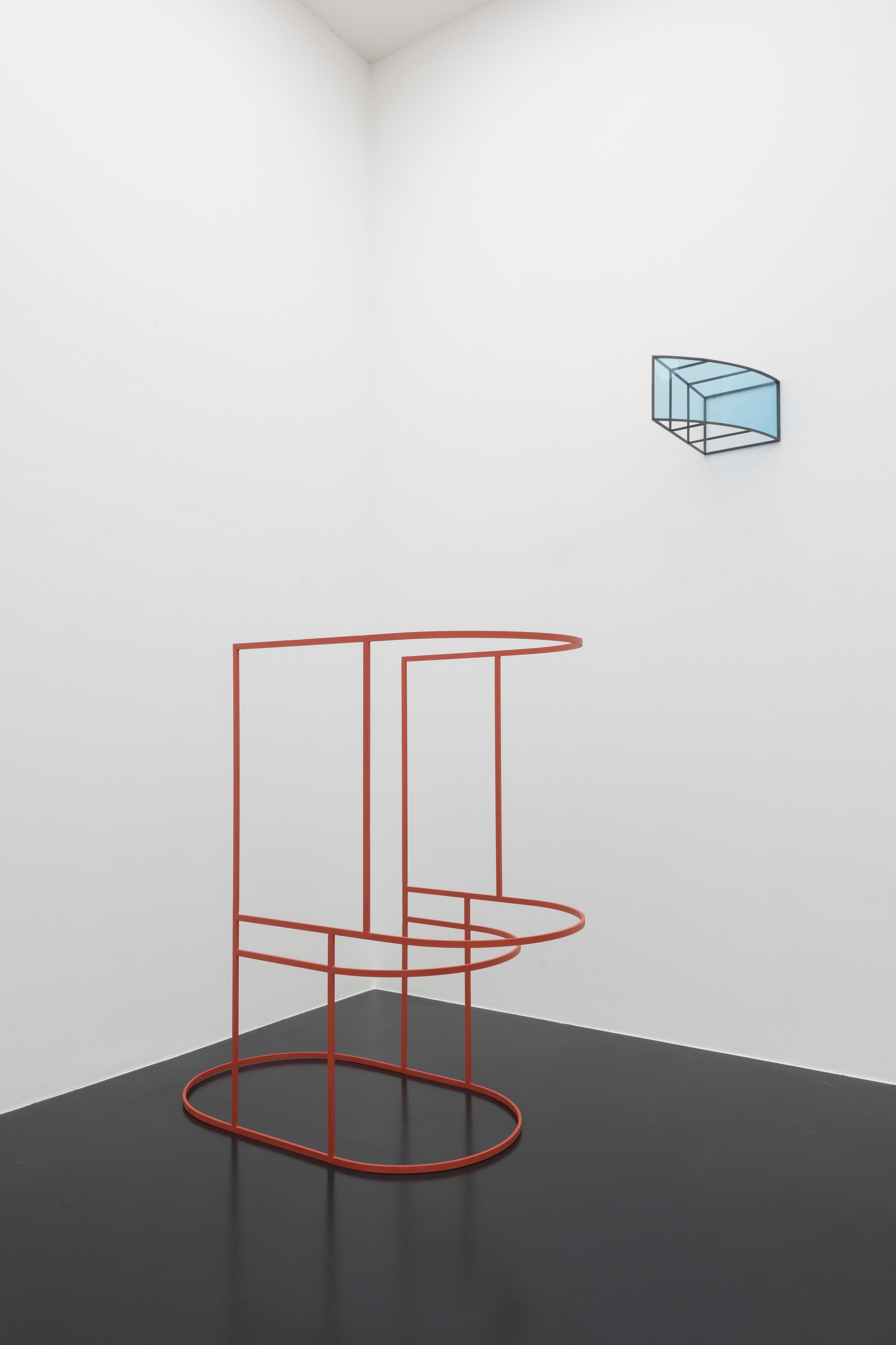 Exhibition View Boris Rebetez «Sentence at von Bartha, S-chanf, 2018 / Photo: Ben Koechlin / Courtesy: von Bartha