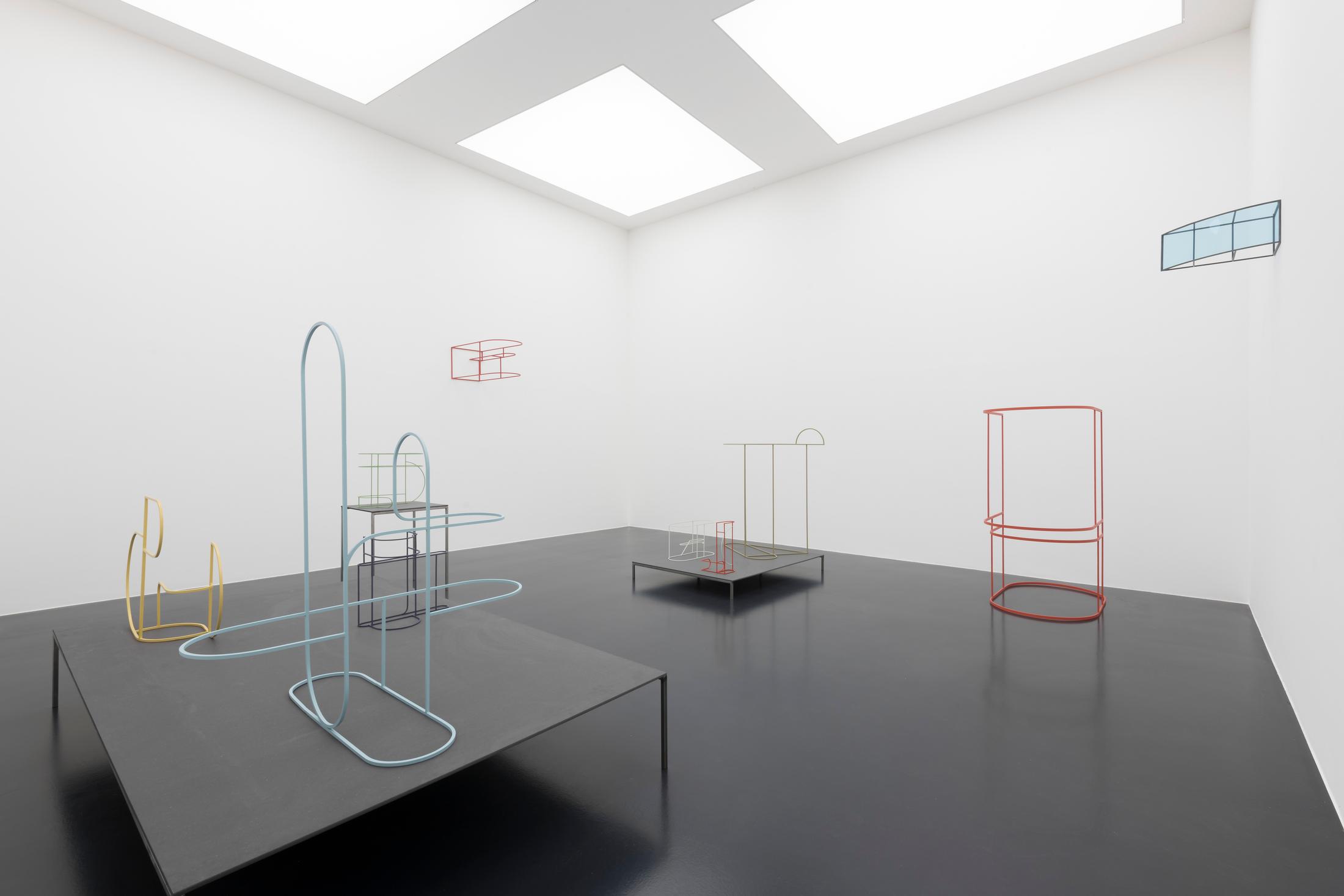 Exhibition View Boris Rebetez «Sentence at von Bartha, S-chanf, 2018 / Photo: Ben Koechlin / Courtesy: von Bartha