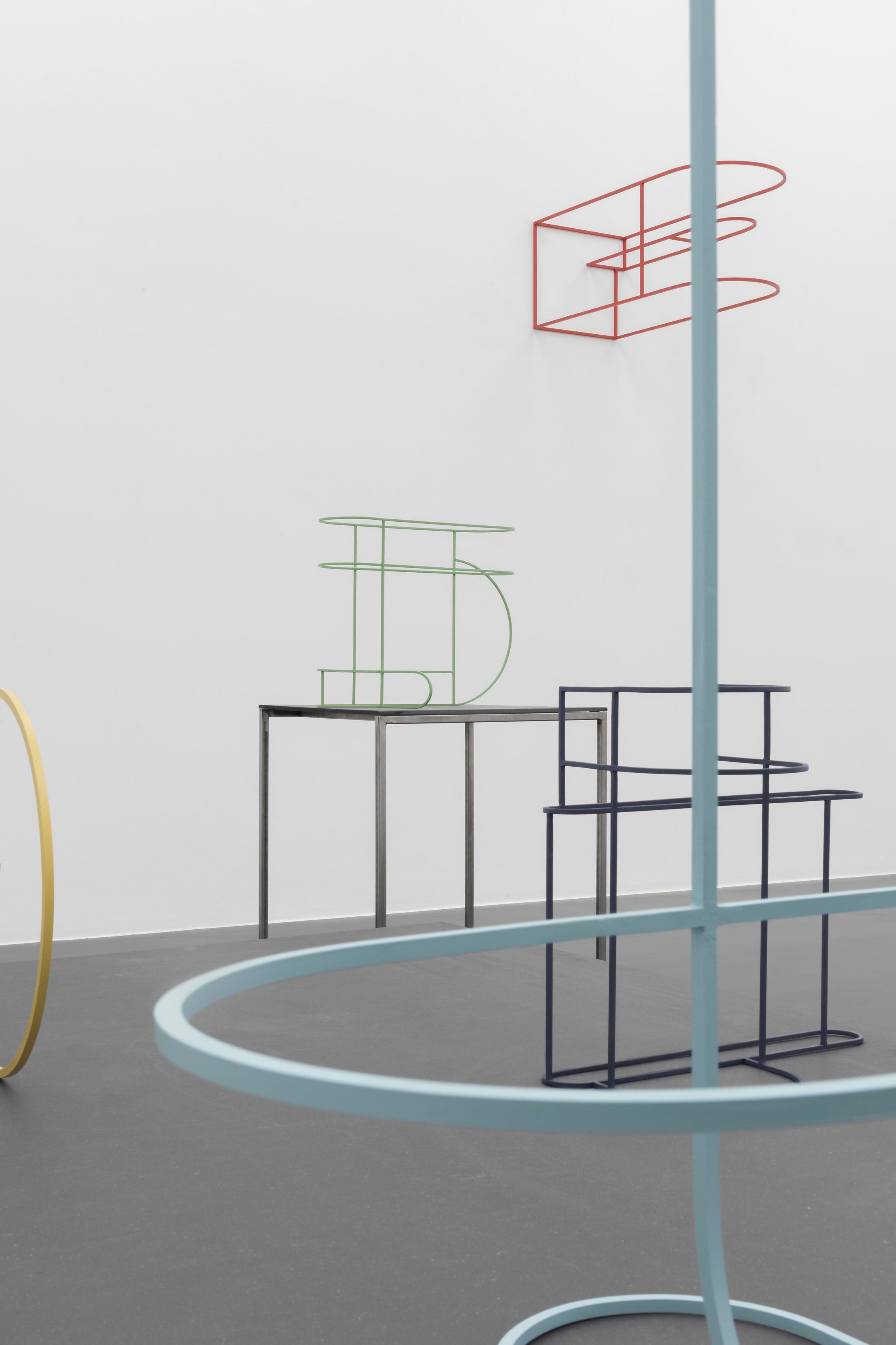 Exhibition View Boris Rebetez «Sentence at von Bartha, S-chanf, 2018 / Photo: Ben Koechlin / Courtesy: von Bartha