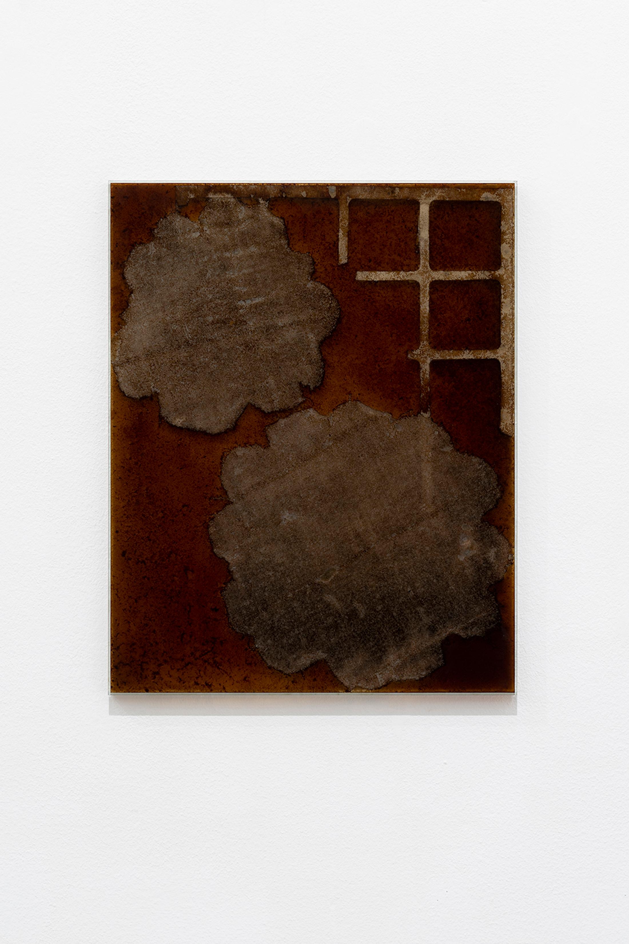 Exhibition View Brigham Baker Solo Show «Plein air trespass» at annex14, Zurich, 2023 / Photo: Claude Barrault / Courtesy: the artist and annex14