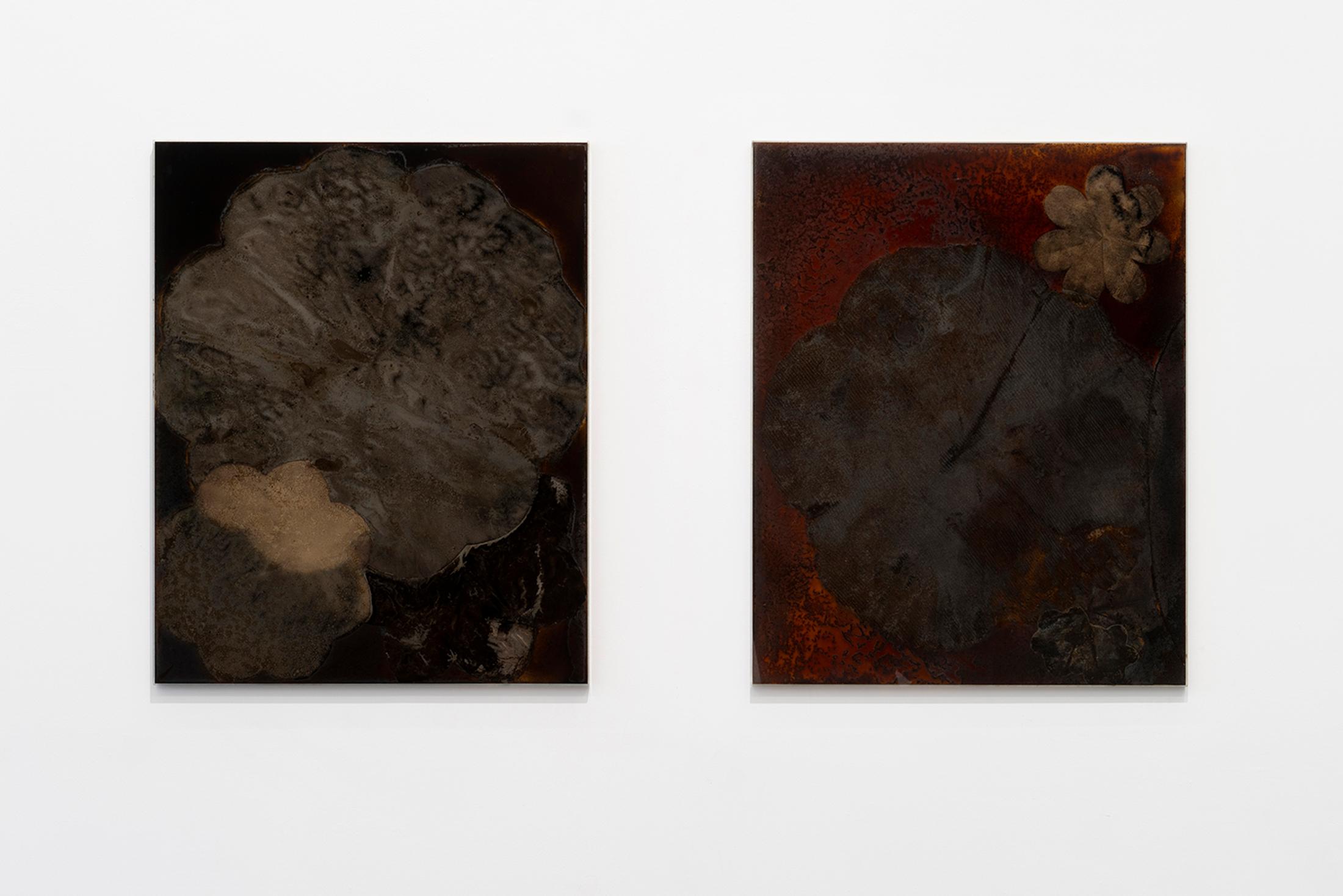 Exhibition View Brigham Baker Solo Show «Plein air trespass» at annex14, Zurich, 2023 / Photo: Claude Barrault / Courtesy: the artist and annex14