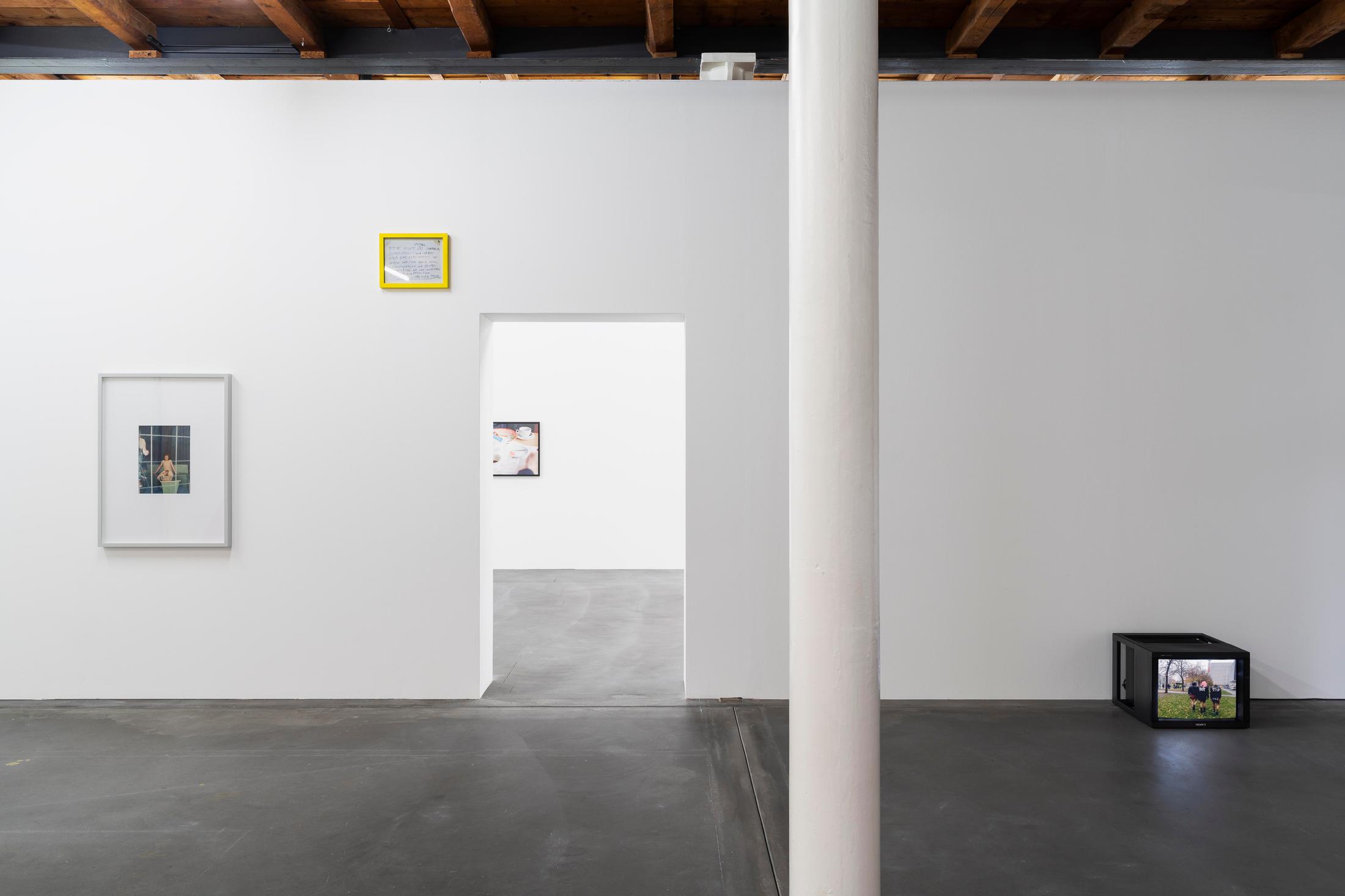 Exhibition View Calla Henkel & Max Pitegoff Soloshow «German Theater 2010-2020» at Fri Art, Fribourg, 2020 / Photo: Gunnar Meier / Courtesy: Fri Art Kunsthalle