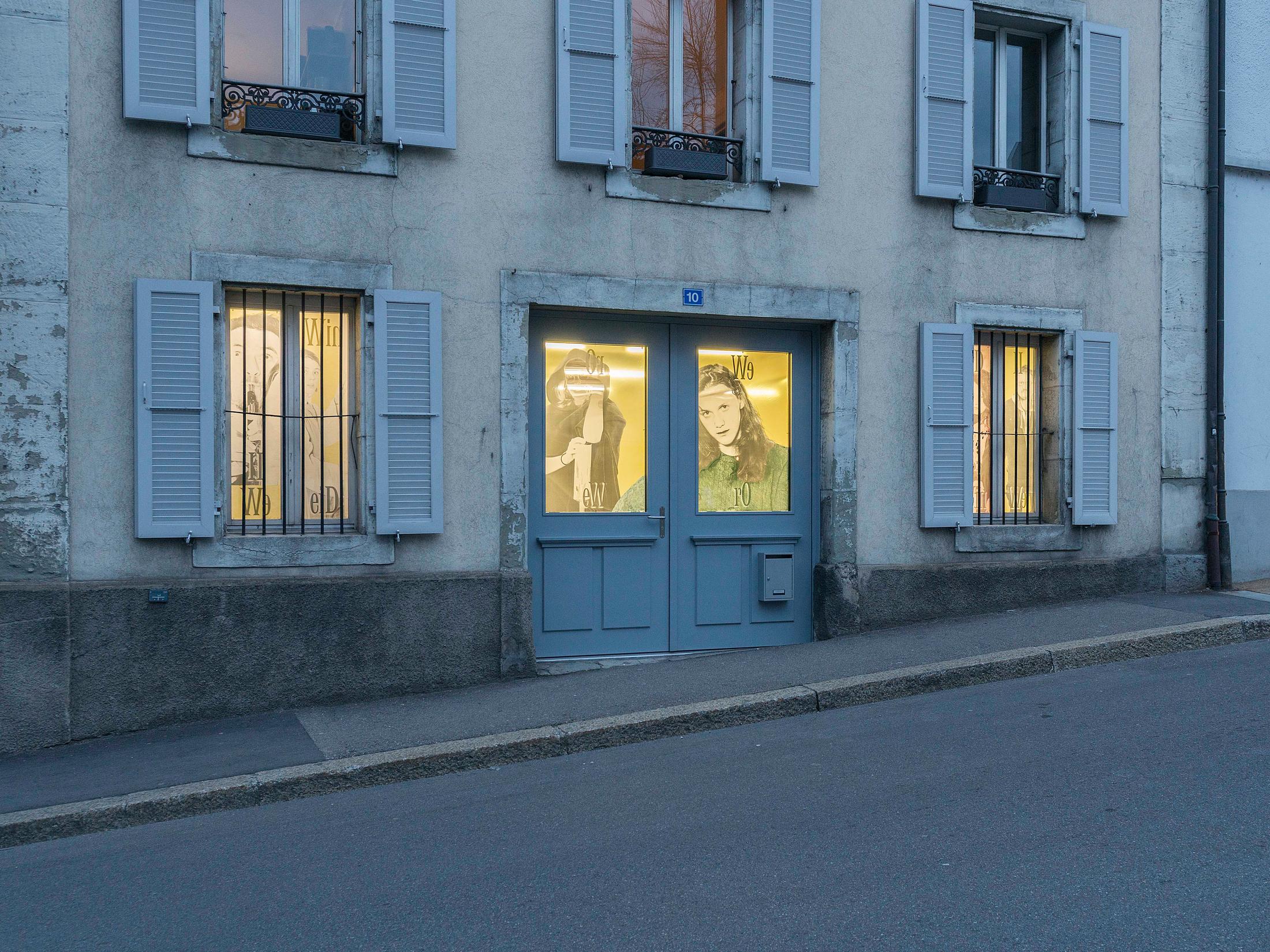 Exhibition View Camille Alena "We Win or We Die II" at Wallriss / Photo: Remy Ugarte / Courtesy: the artist