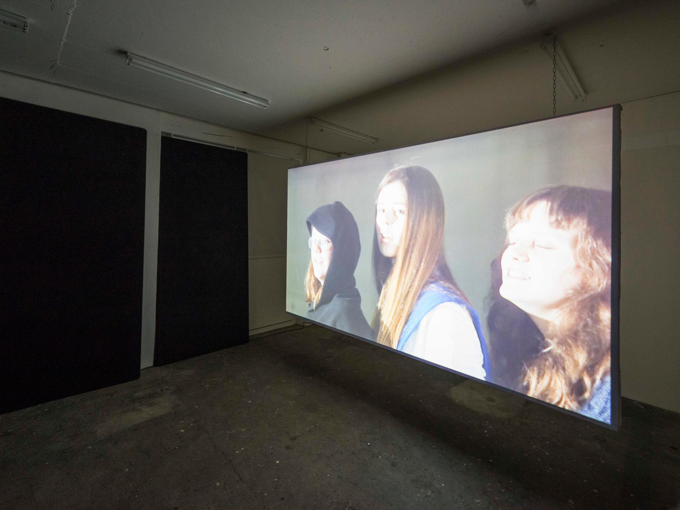 Exhibition View Camille Alena "We Win or We Die II" at Wallriss / Photo: Remy Ugarte / Courtesy: the artist