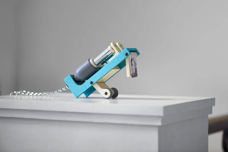 Exhibition View Camille Blatrix Soloshow «Standby Mice Station; Winter Guard, 2020» at Kunsthalle Basel, Basel, 2020 / Photo: Philipp Hänger / Courtesy: the artist; Galerie Balice Hertling, Paris, and Andrew Kreps Gallery, New York