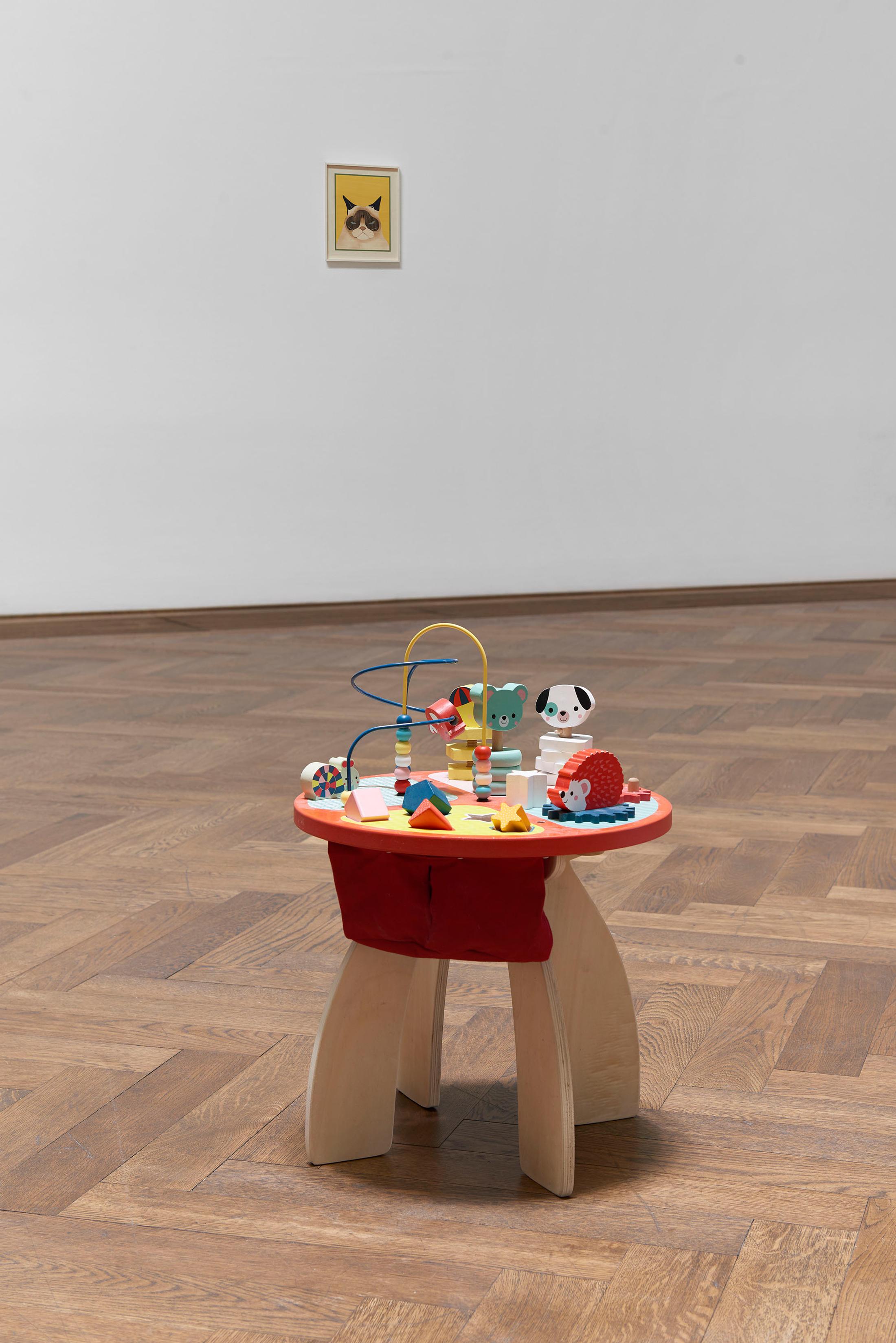 Exhibition View Camille Blatrix Soloshow «Standby Mice Station» at Kunsthalle Basel, Basel, 2020 / Photo: Philipp Hänger / Courtesy: the artist; Galerie Balice Hertling, Paris, and Andrew Kreps Gallery, New York