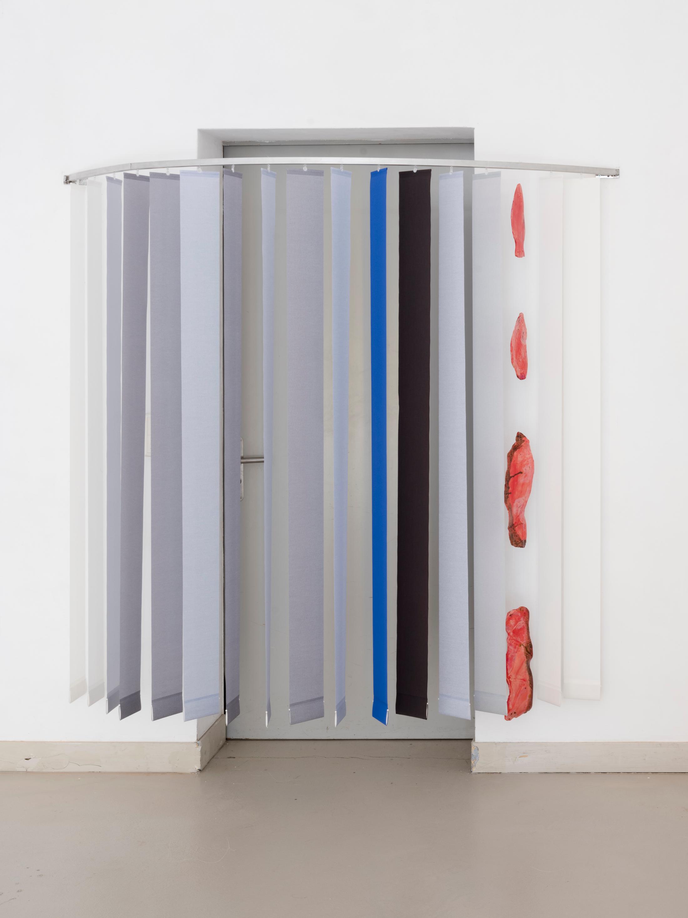 Exhibition View Camille Dumond Solo Show «Parallel Quarry (II)» at EAC Les Halles, Porrentruy, 2022 / Photo: Sebastian Verdon / Courtesy: the artist and EAC Les Halles