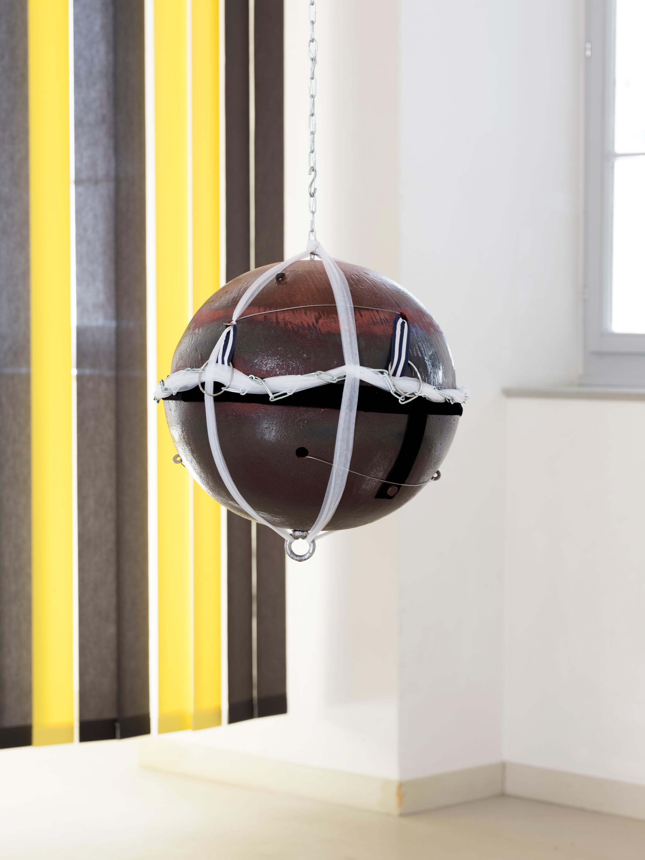 Exhibition View Camille Dumond Solo Show «Parallel Quarry (II)» at EAC Les Halles, Porrentruy, 2022 / Photo: Sebastian Verdon / Courtesy: the artist and EAC Les Halles