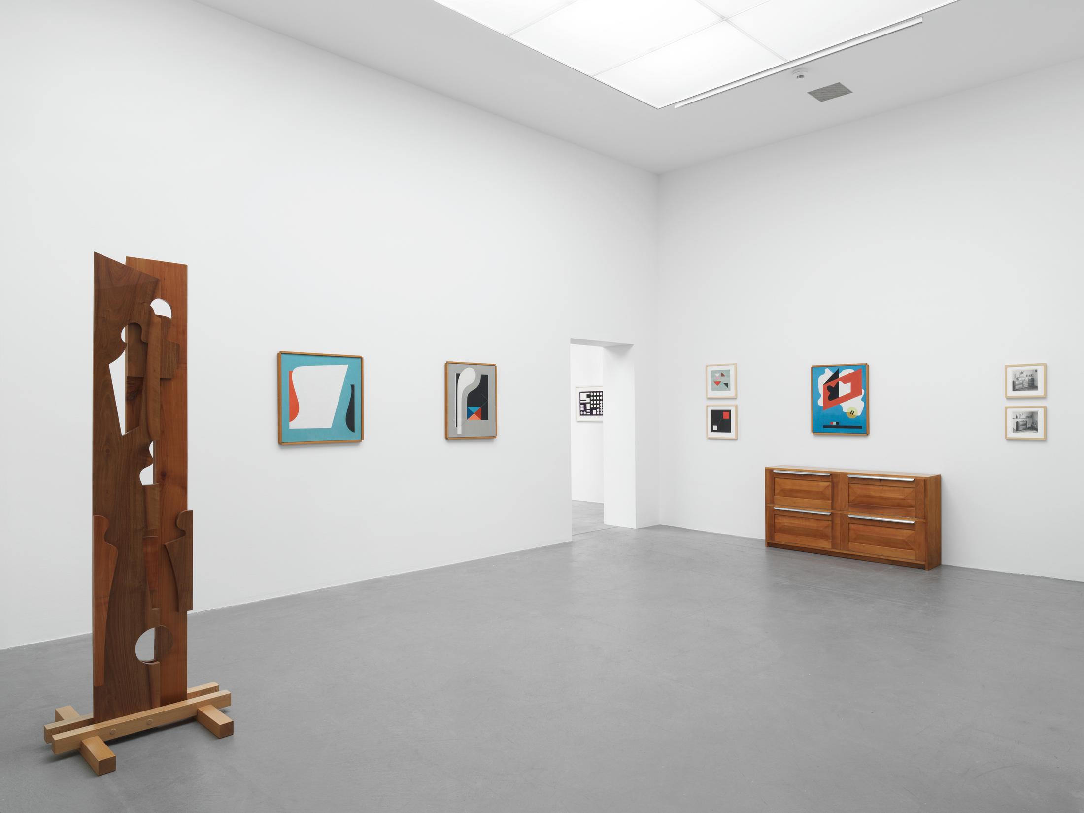 Exhibition View Camille Graeser Soloshow at Haus Konstruktiv, Zurich, 2019 / Photo: Stefan Altenburger / © Camille Graeser Stiftung and ProLitteris Zurich