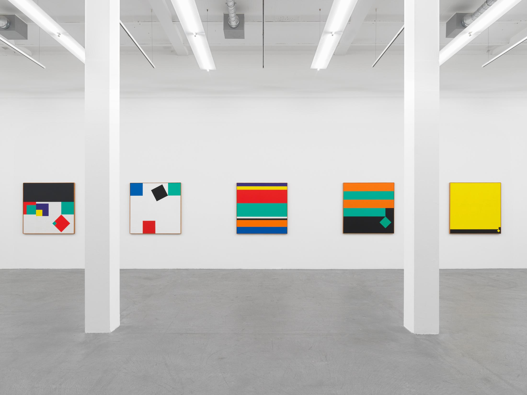 Exhibition View Camille Graeser Soloshow at Haus Konstruktiv, Zurich, 2019 / Photo: Stefan Altenburger / © Camille Graeser Stiftung and ProLitteris Zurich