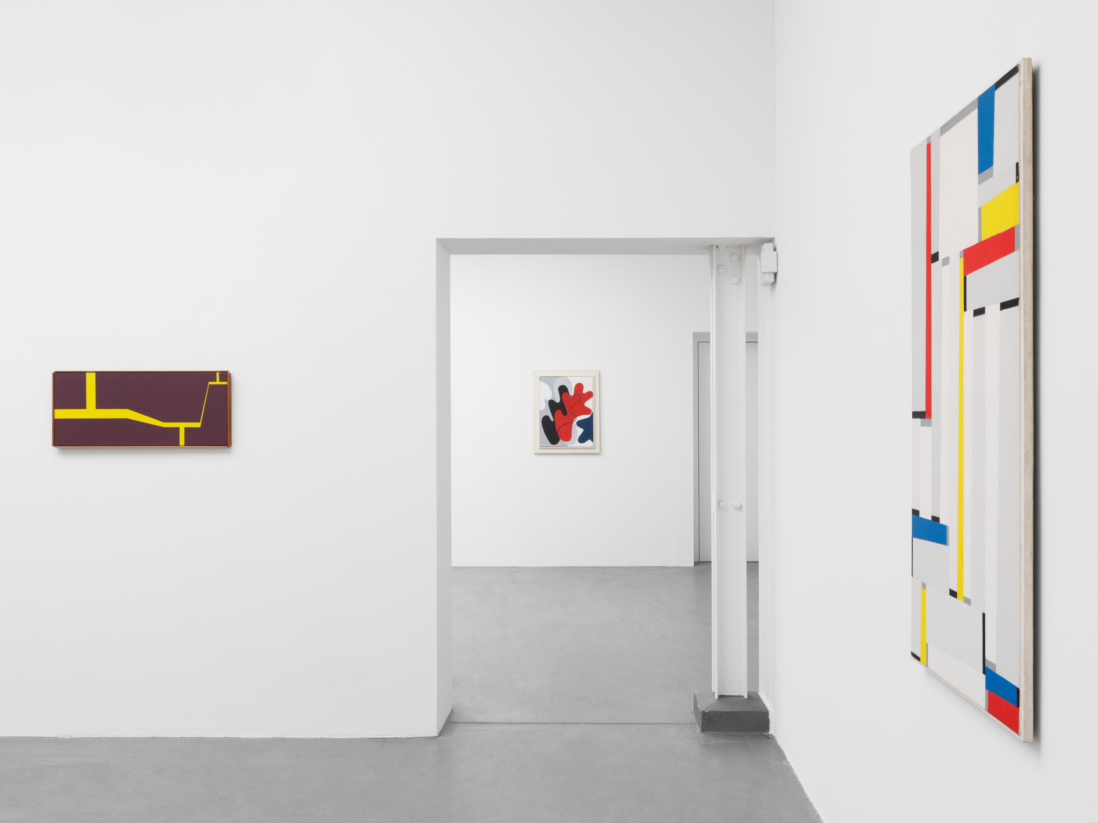 Exhibition View Camille Graeser Soloshow at Haus Konstruktiv, Zurich, 2019 / Photo: Stefan Altenburger / © Camille Graeser Stiftung and ProLitteris Zurich