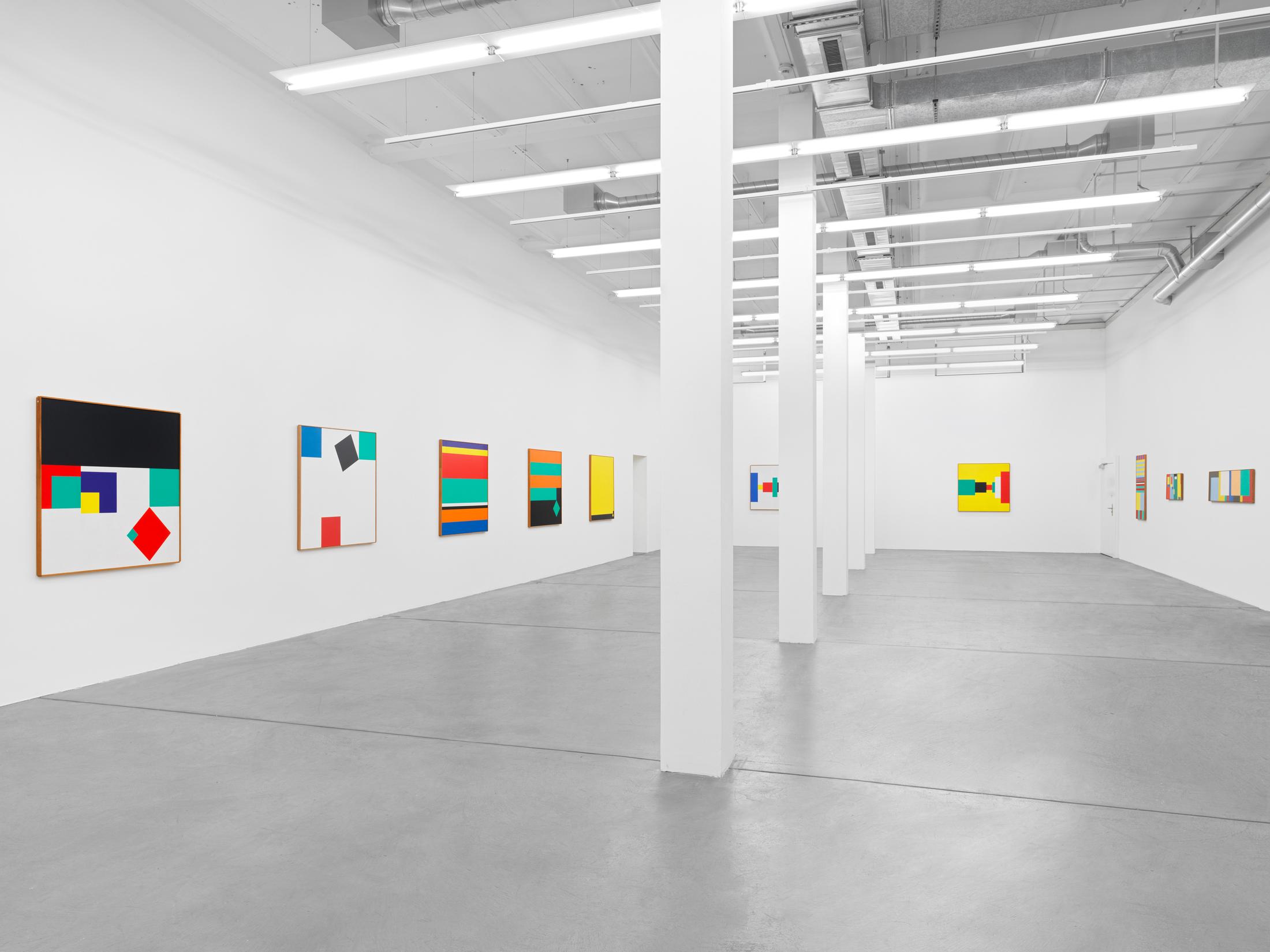 Exhibition View Camille Graeser Soloshow at Haus Konstruktiv, Zurich, 2019 / Photo: Stefan Altenburger / © Camille Graeser Stiftung and ProLitteris Zurich