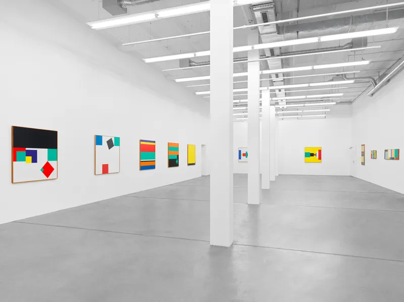 Exhibition View Camille Graeser Soloshow at Haus Konstruktiv, Zurich, 2019 / Photo: Stefan Altenburger / © Camille Graeser Stiftung and ProLitteris Zurich