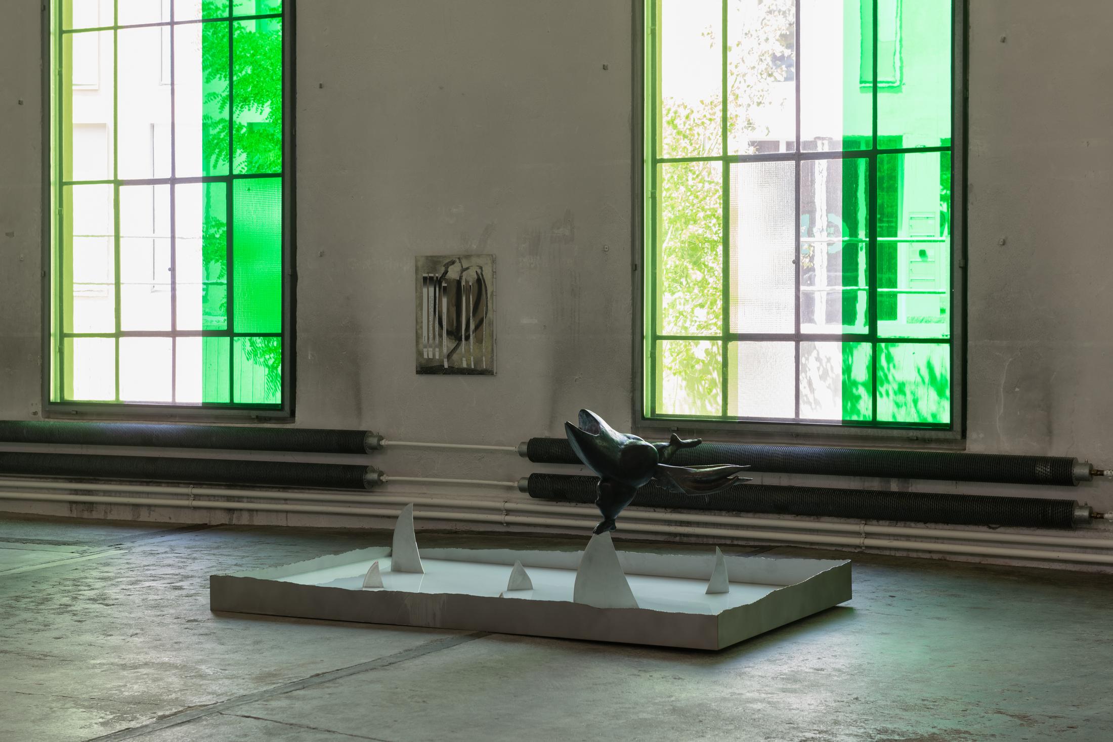 Exhibition View Camille Henrot Solo Show «Sweet Days of Discipline» at LOK by Kunstmuseum St. Gallen, St. Gallen, 2023 / Photo: Sebastian Stadler / Courtesy: the artist