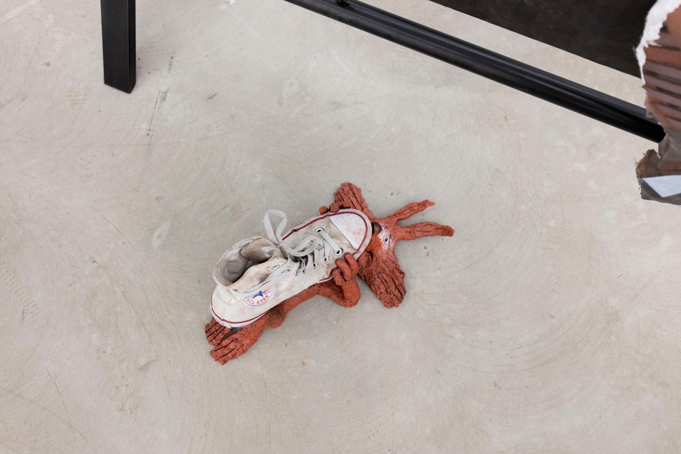 Exhibition View Cassidy Toner Soloshow «Unstable 4th Wall» at GALERIE PHILIPPZOLLINGER, Zurich, 2019 / Photo: Conradin Frei / Courtesy: the artist and GALERIE PHILIPP ZOLLINGER