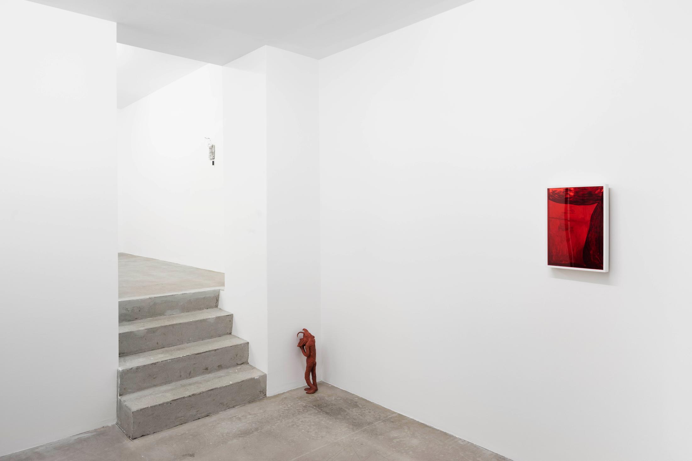 Exhibition View Cassidy Toner Soloshow «Unstable 4th Wall» at GALERIE PHILIPPZOLLINGER, Zurich, 2019 / Photo: Conradin Frei / Courtesy: the artist and GALERIE PHILIPP ZOLLINGER