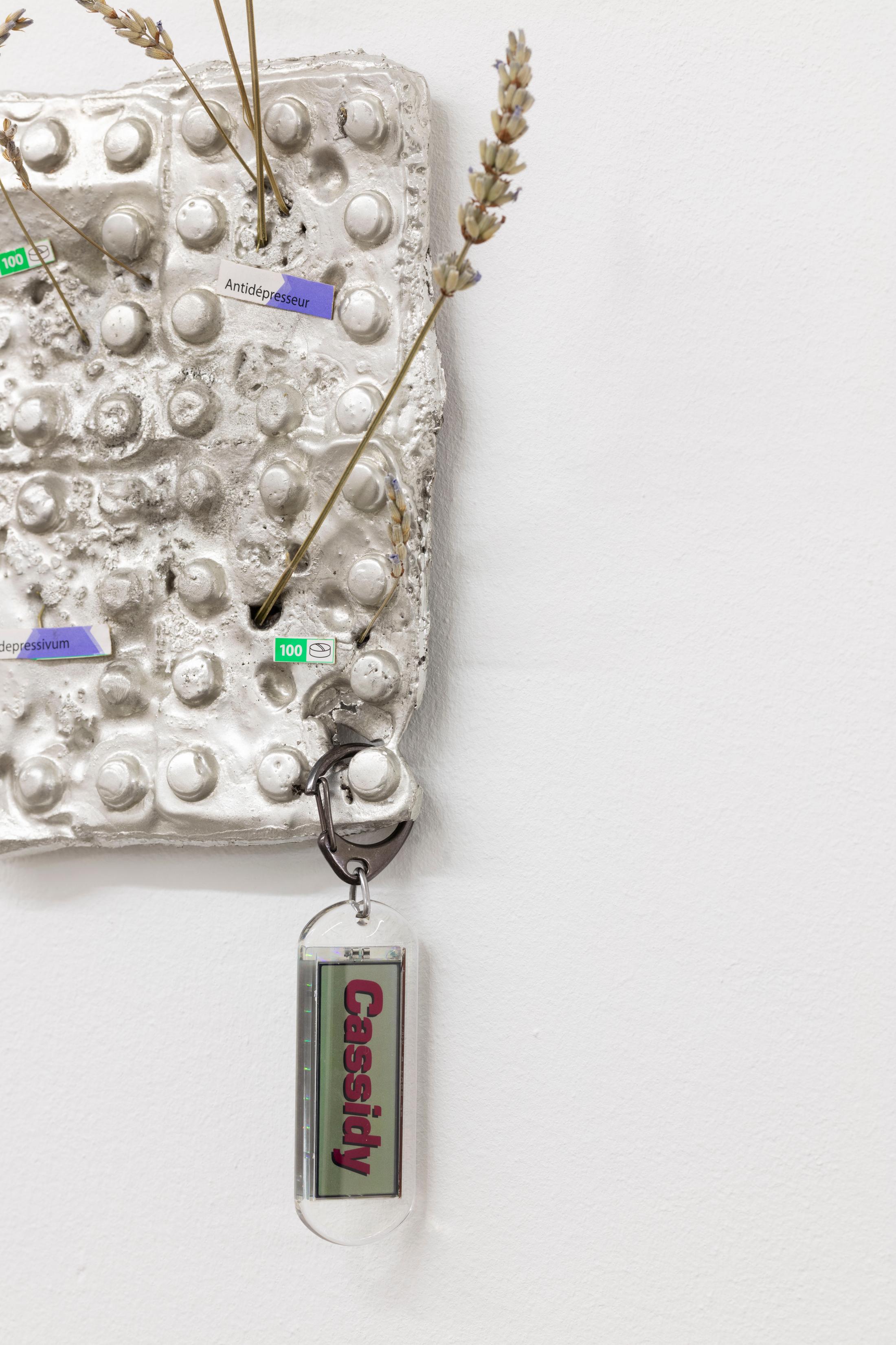 Exhibition View Cassidy Toner Soloshow «Unstable 4th Wall» at GALERIE PHILIPPZOLLINGER, Zurich, 2019 / Photo: Conradin Frei / Courtesy: the artist and GALERIE PHILIPP ZOLLINGER