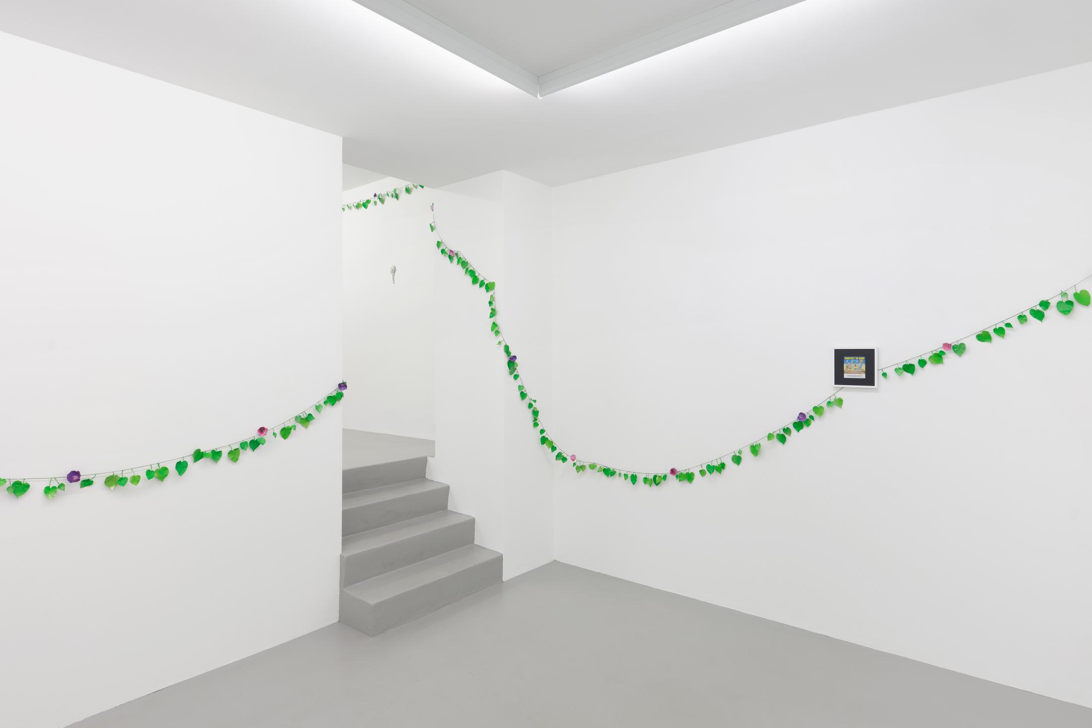 Exhibition View Cassidy Toner Solo Show «Subverting expectations with bad humor and mediocre output» at GALERIE PHILIPPZOLLINGER, Zurich, 2022 / Photo: Conradin Frei / Courtesy: the artist and GALERIE PHILIPPZOLLINGER