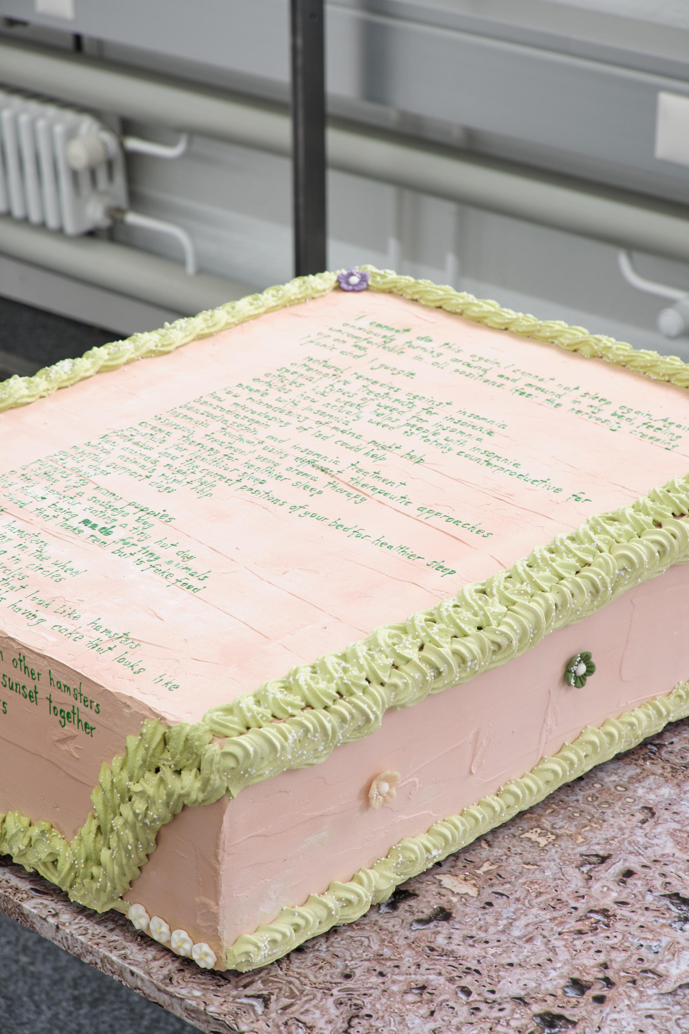 Exhibition View Cathrin Jarema Solo Show «and then I got distracted» at unanimous consent, Zurich, 2022 / Photo: Philip Ullrich / Courtesy: the artist and unanimous consent